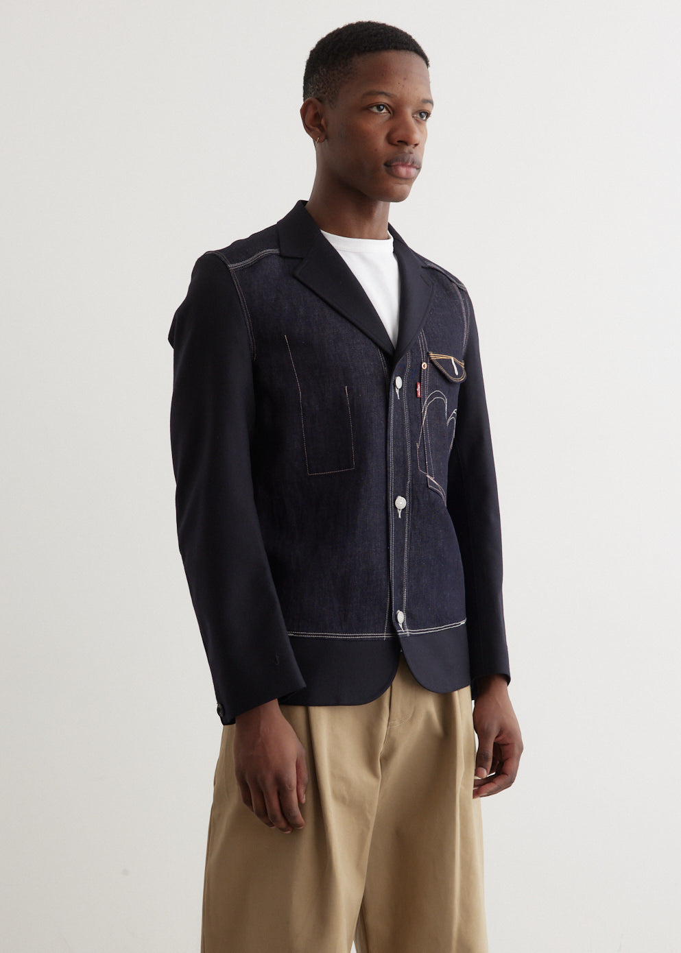 x Levis Denim Wool Jacket