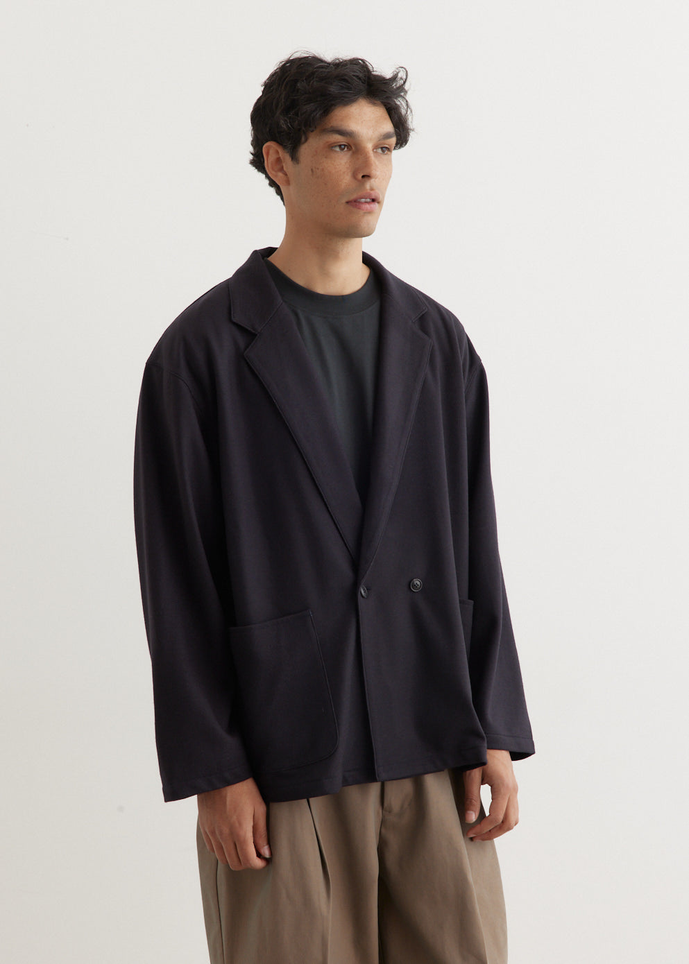 Wool Jersey Jacket