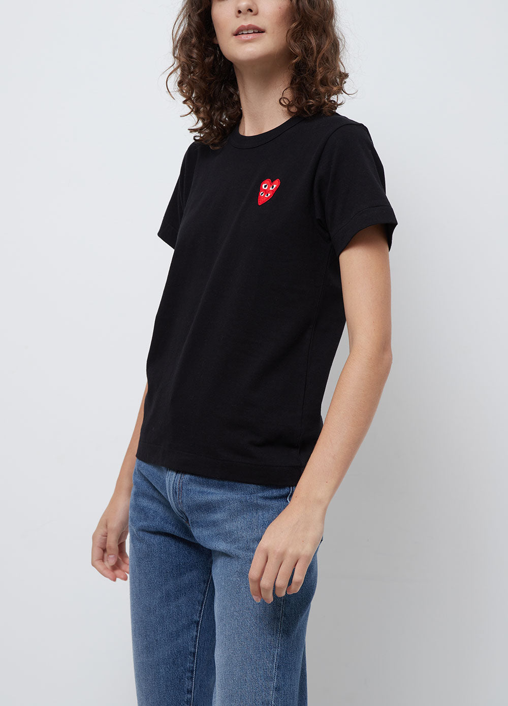 T287 Double Heart T-shirt