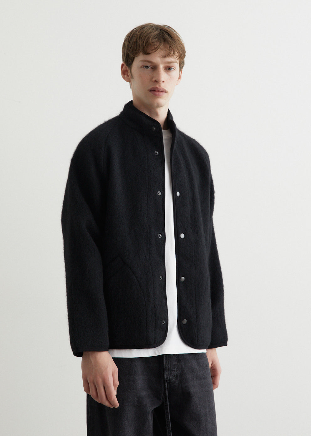 Contour Brushed Wool Jacket