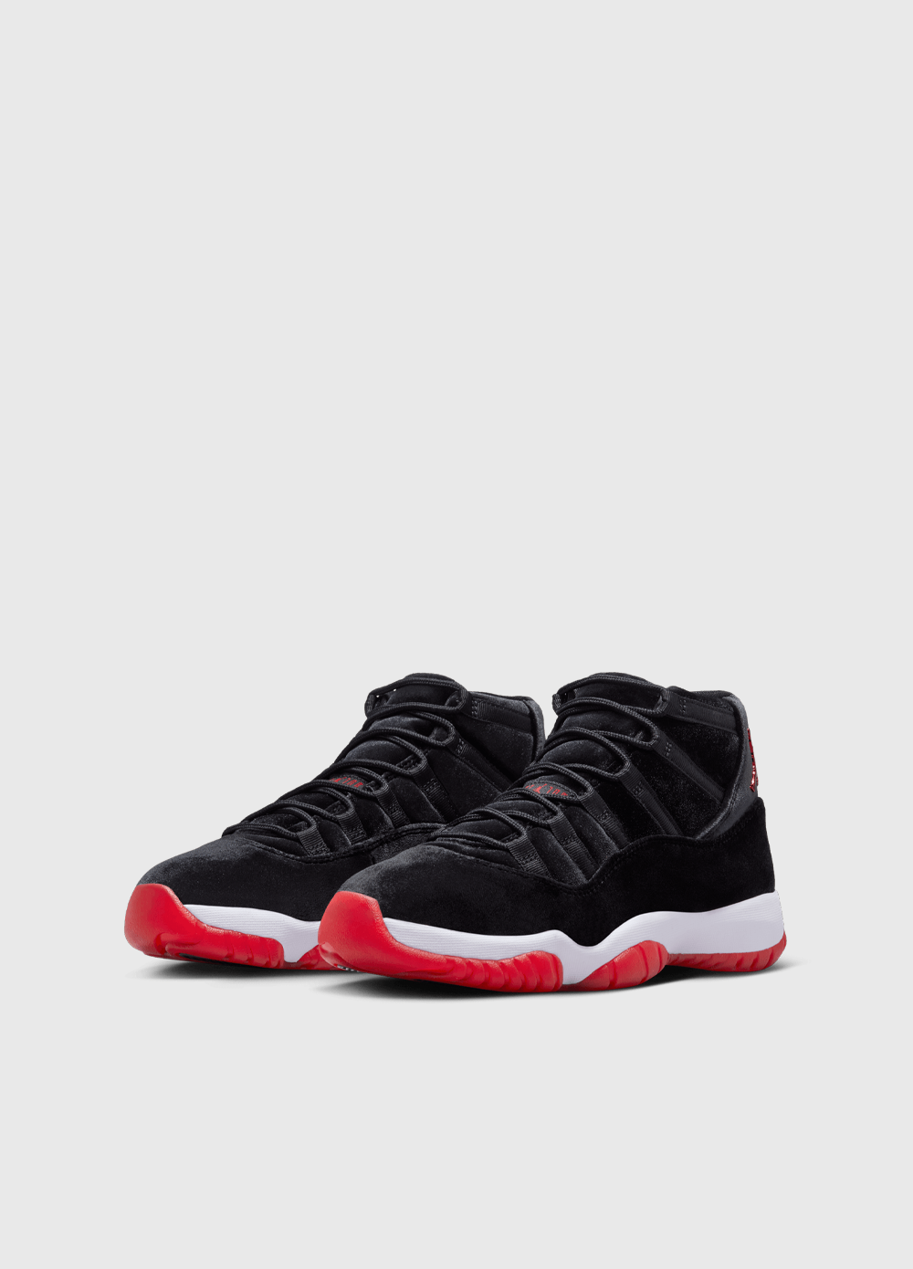 Women's Air Jordan 11 Retro 'Bred Velvet' Sneakers