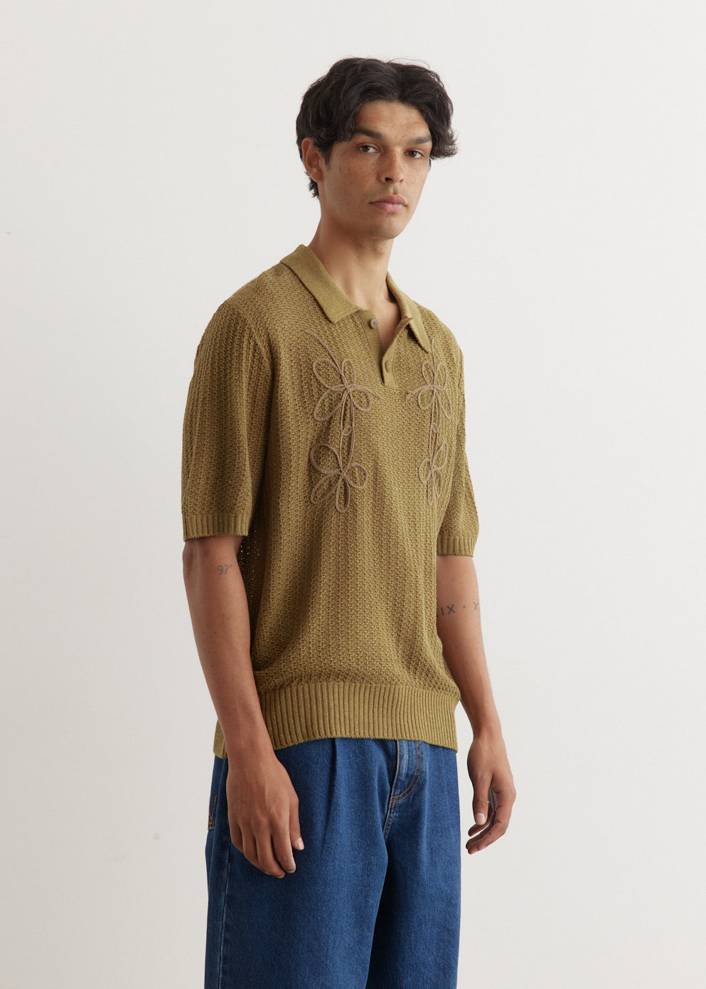 Surveillance Embroidered Polo