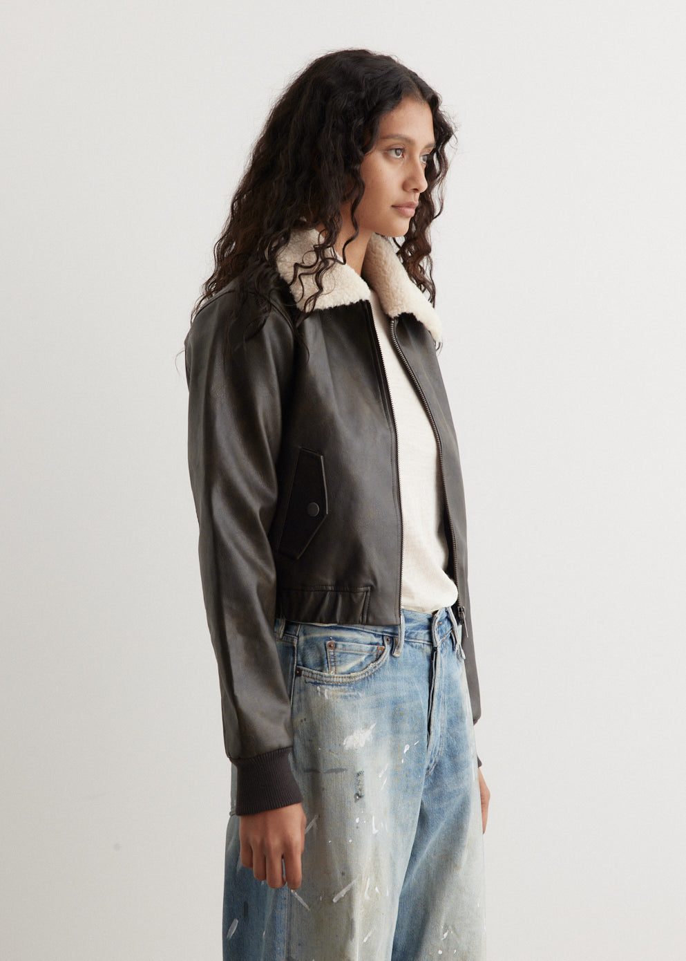 Vagabond Faux Shearling Jacket