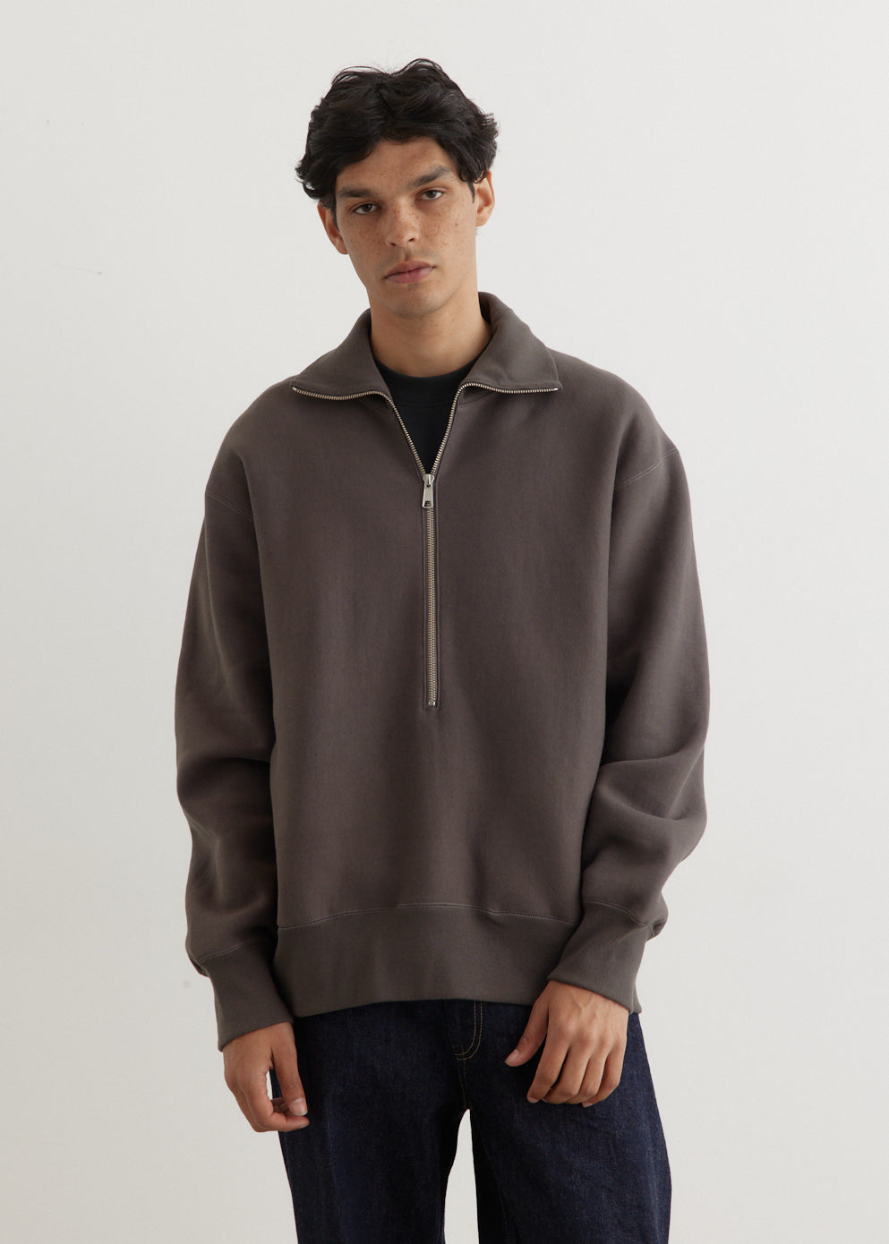 Zip Up Fleece Jumper