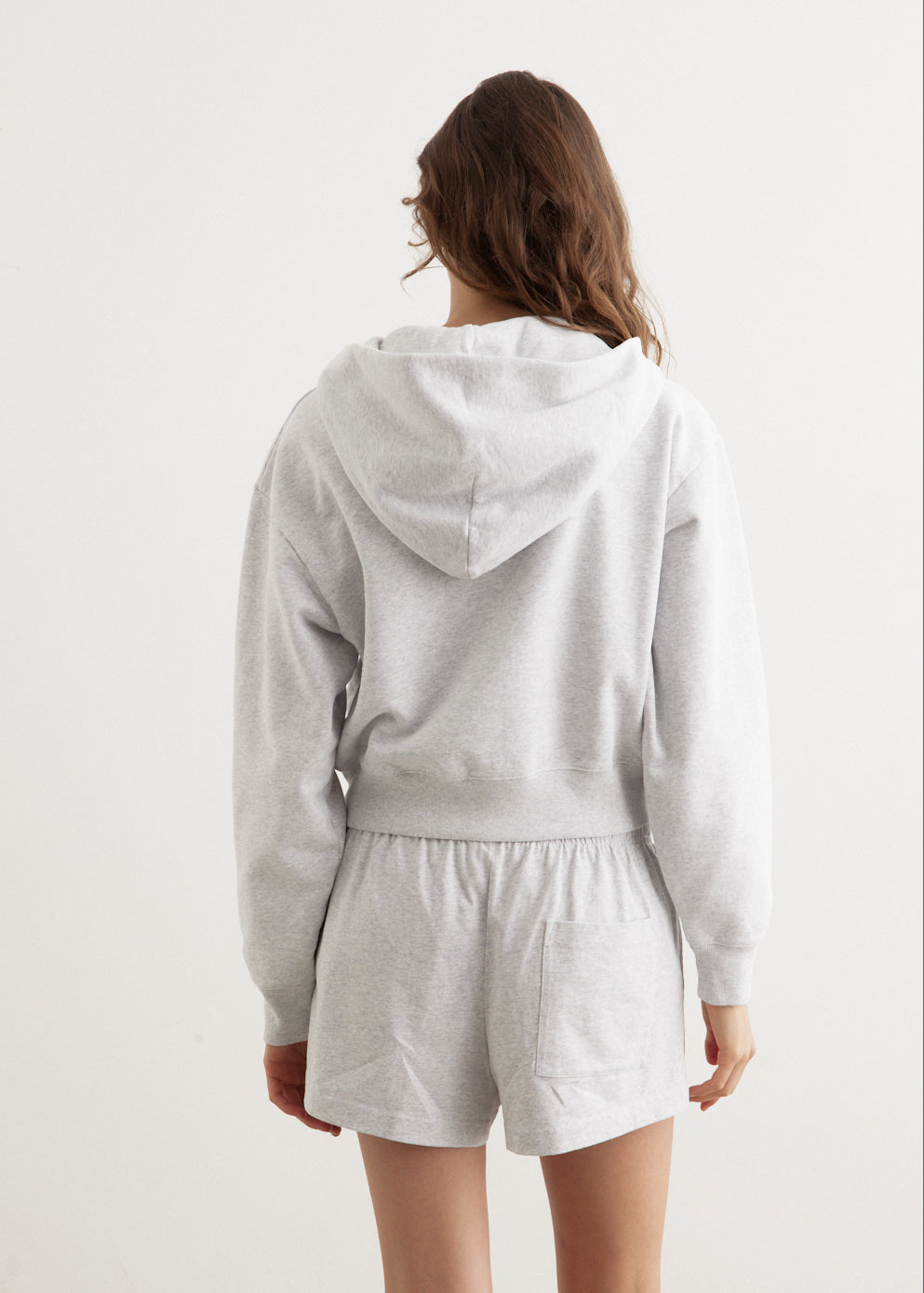 Wellness Ivy Cropped Zip Hoodie