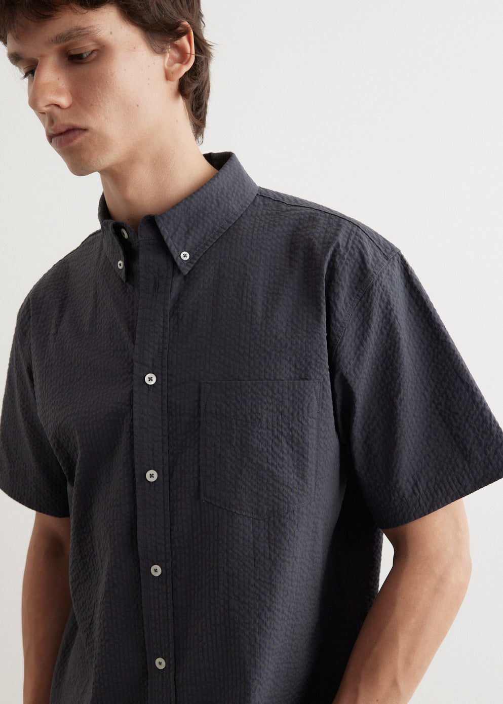 Nike Life Seersucker Button Down Shirt