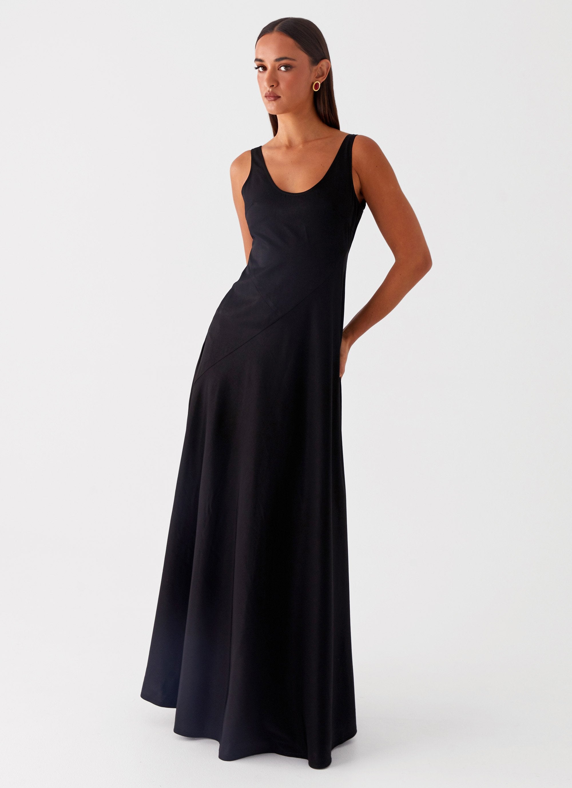 Cosma Maxi Dress - Black