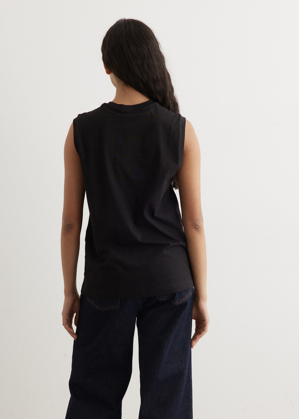 Relaxed Sleeveless Tee