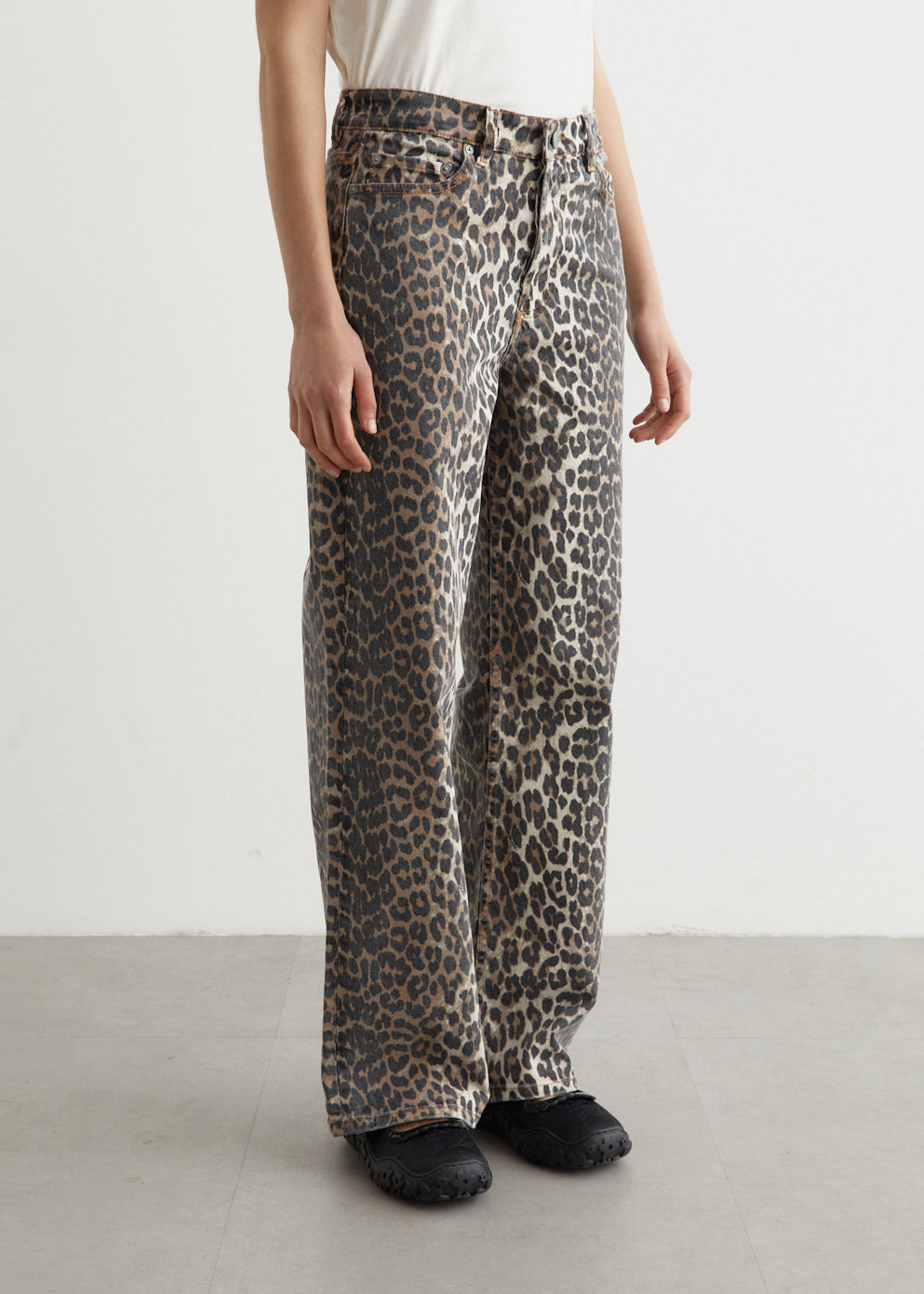 Leopard Print Izey Jeans