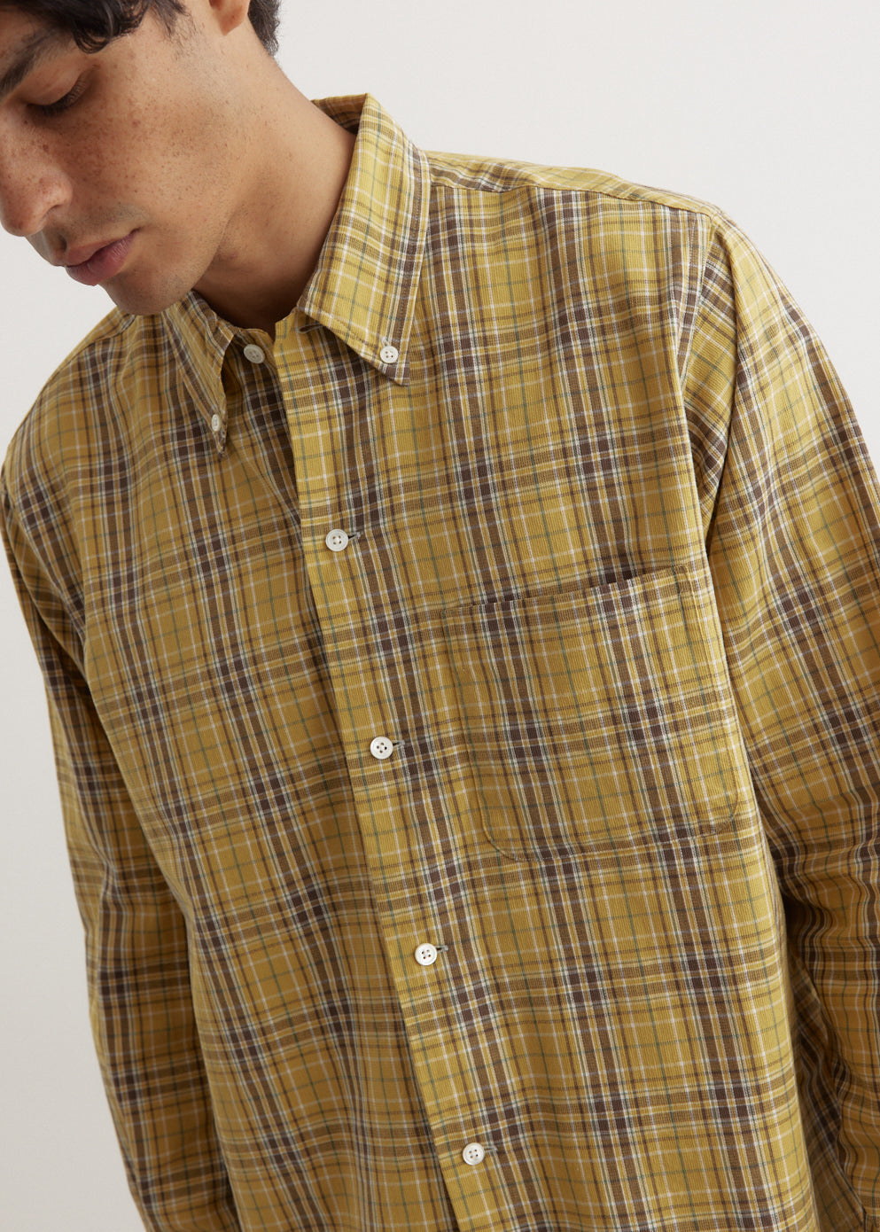 Open B.D. Panama Plaid Shirt