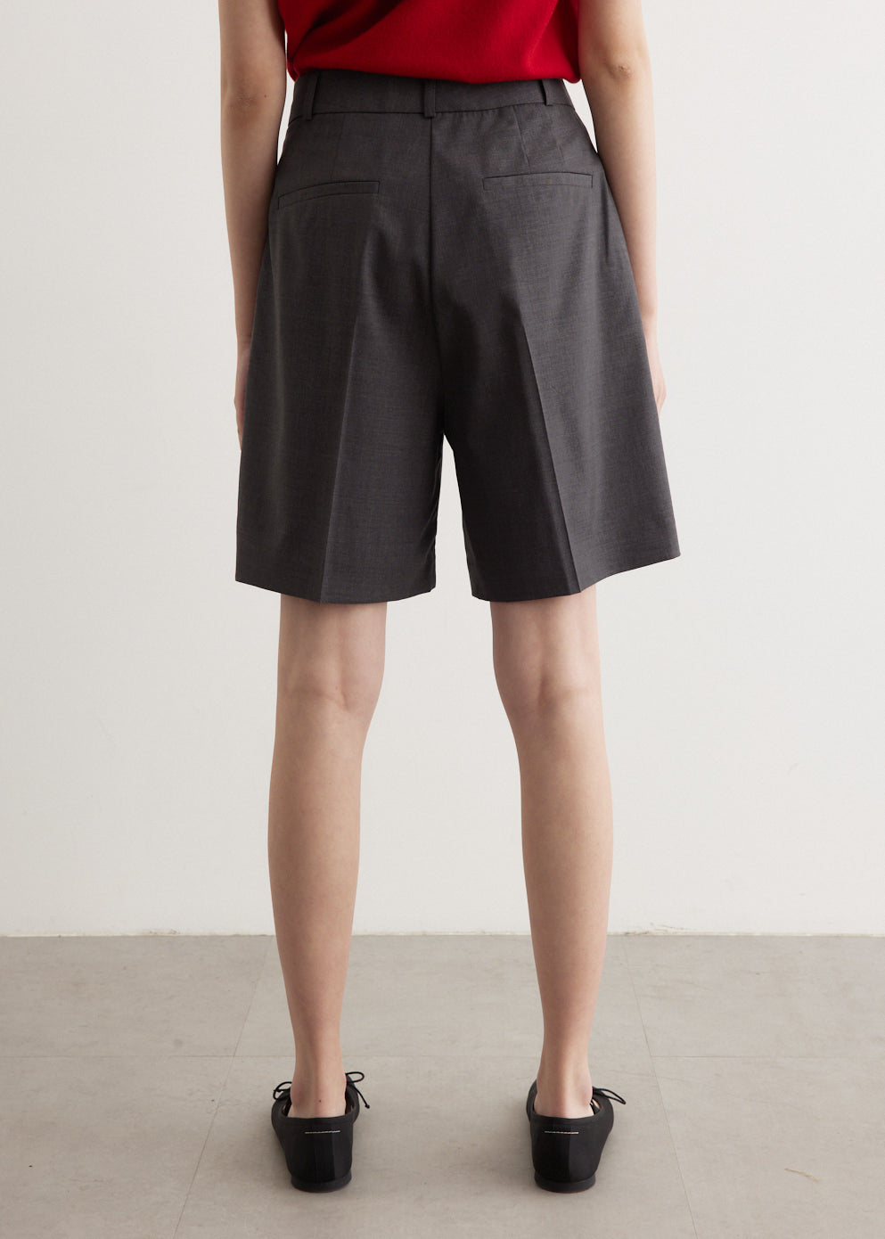 Tailored Wide Leg Shorts