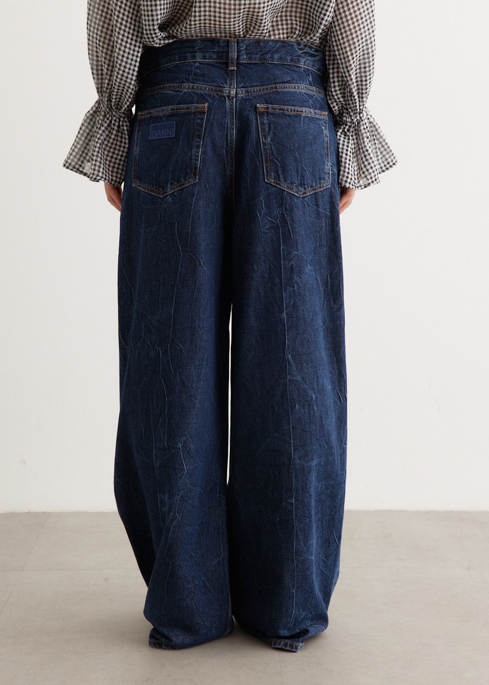 Crinkled Future Denim Marri Jeans