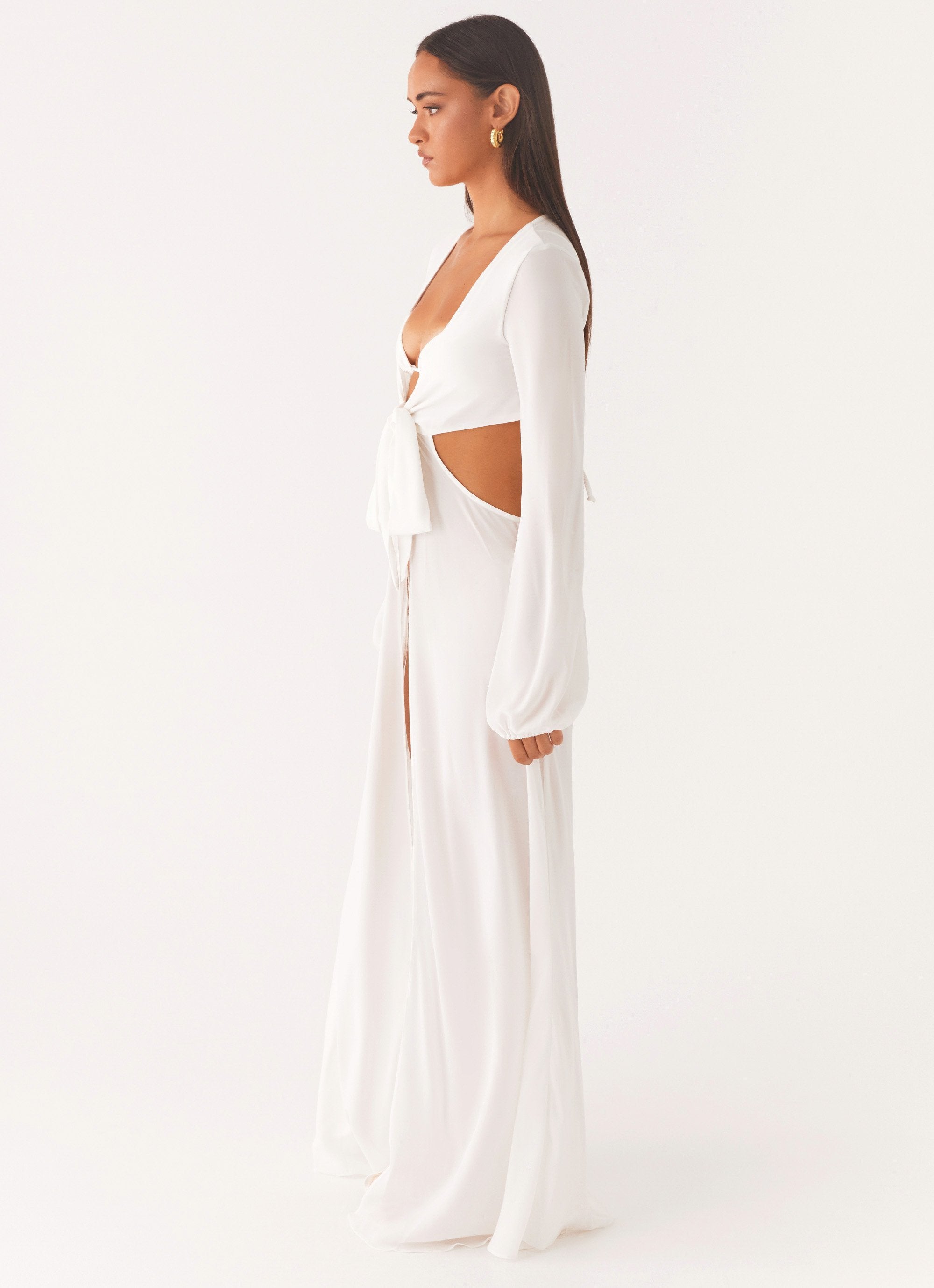 Coastal Maxi Dress - White