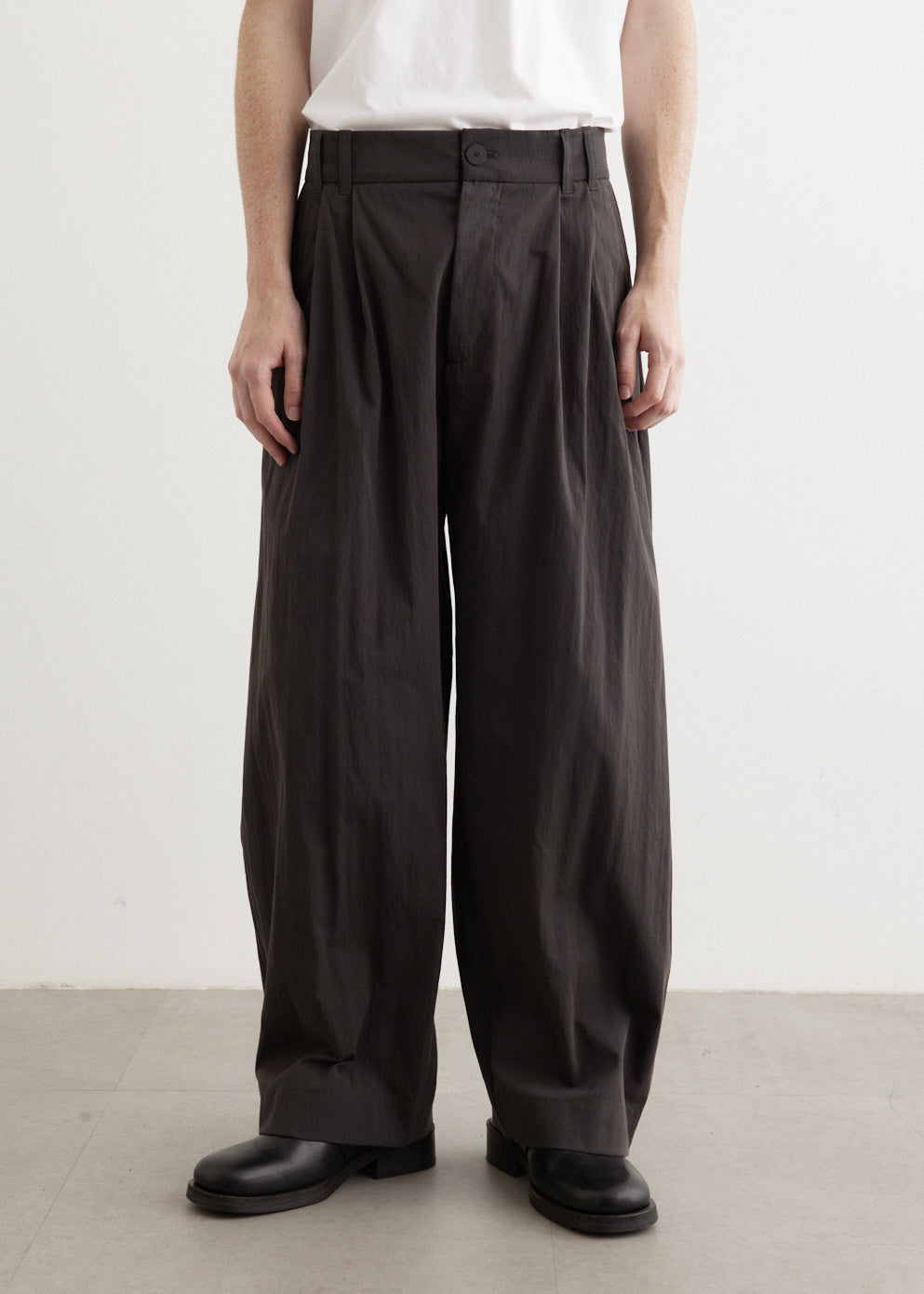 Yale Double Pleat Volume Pants