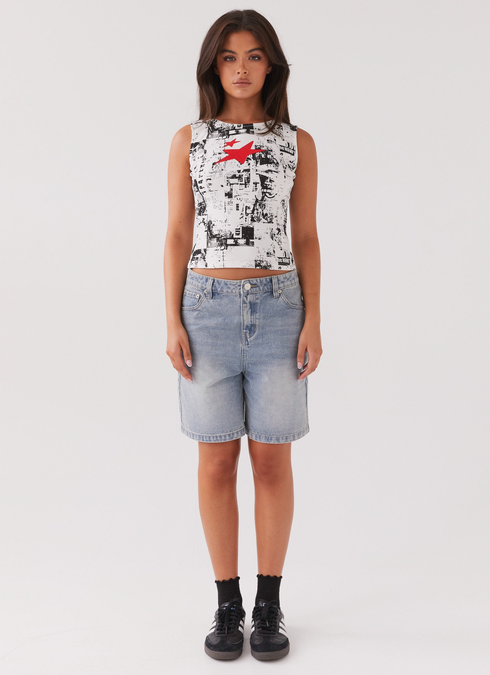 Skipper Graphic Tank Top - Editorial