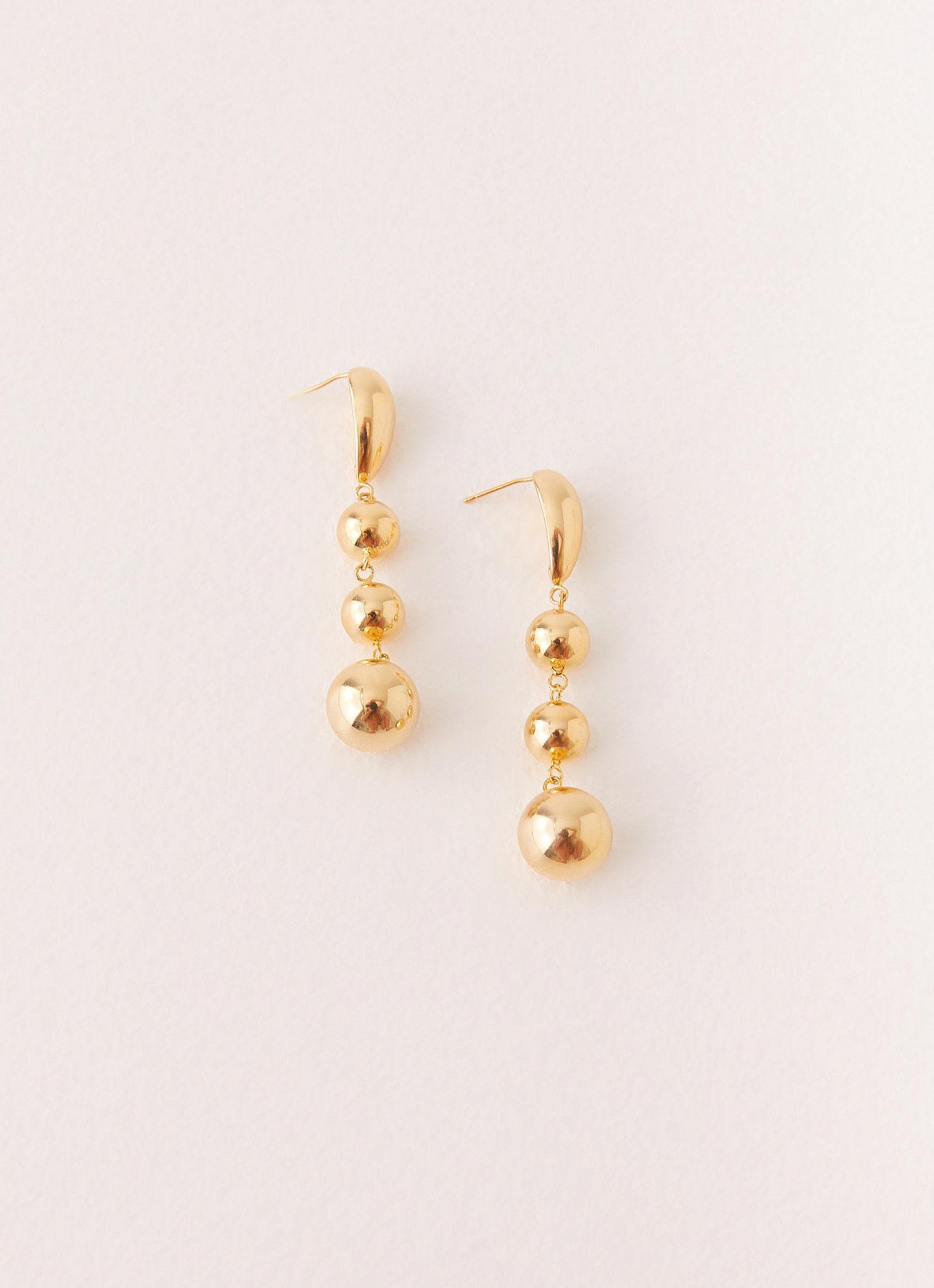 Rising Earrings - Gold