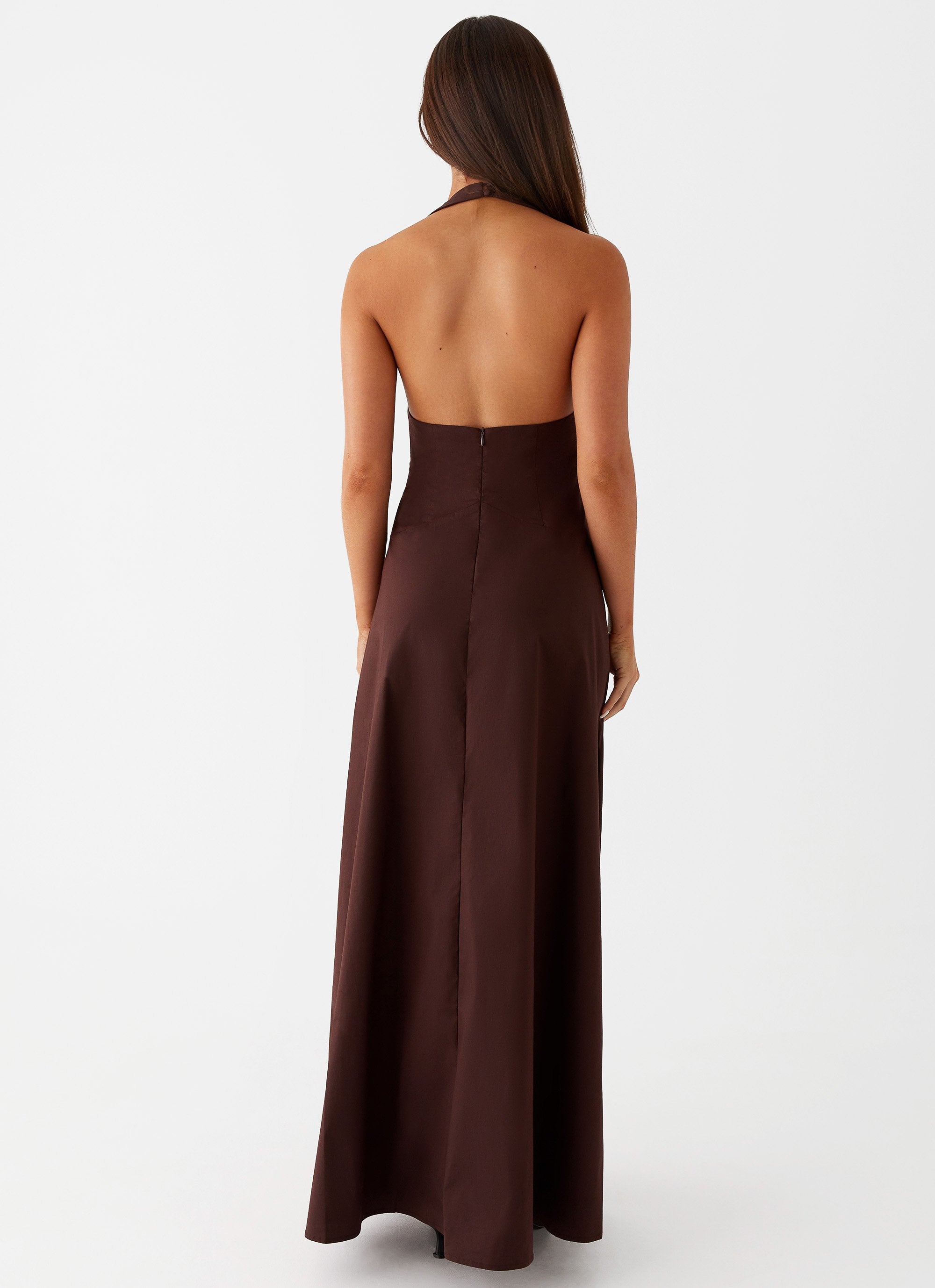 Vestige Maxi Dress - Chocolate