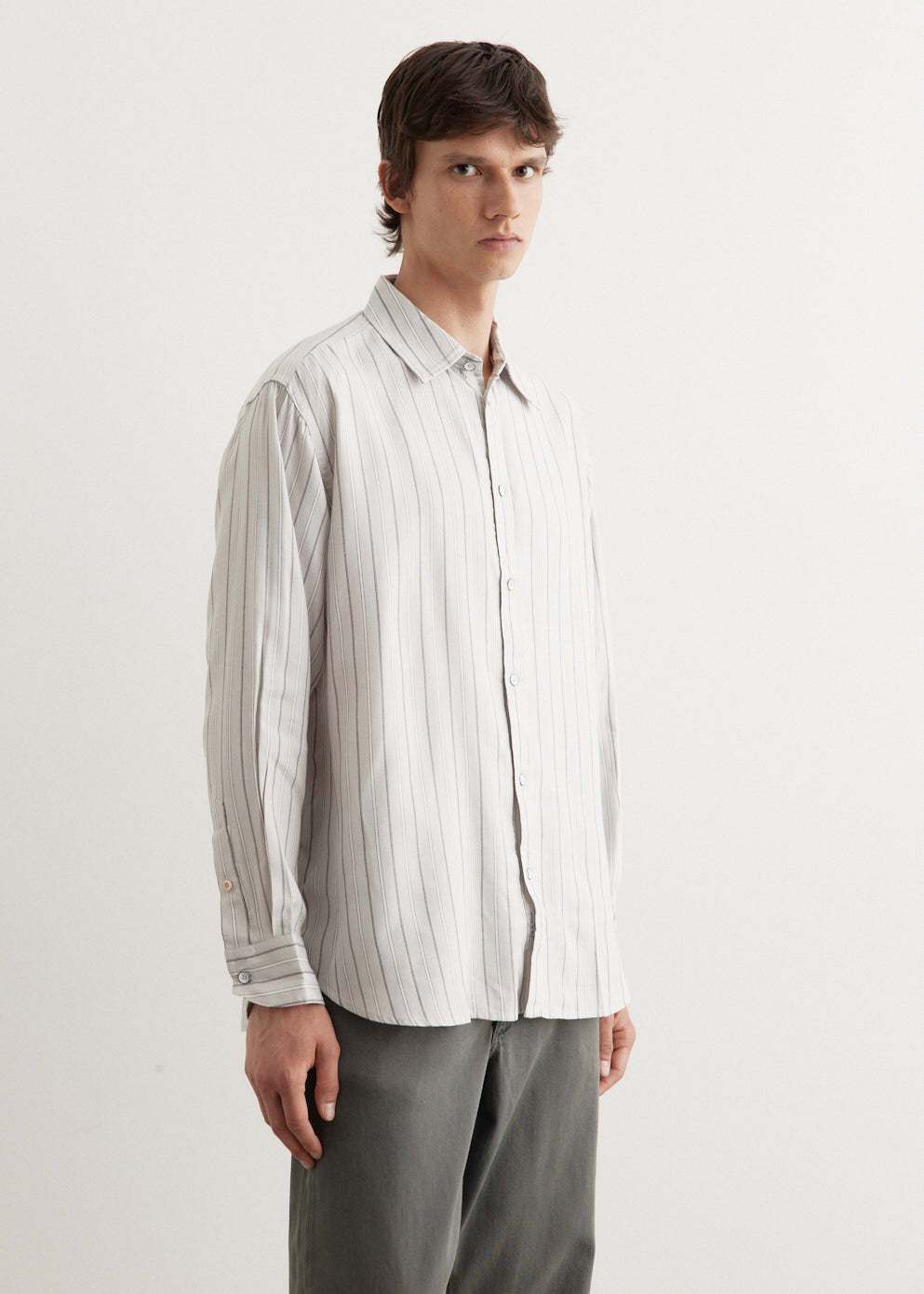 Matthew Stripe Long Sleeve Shirt