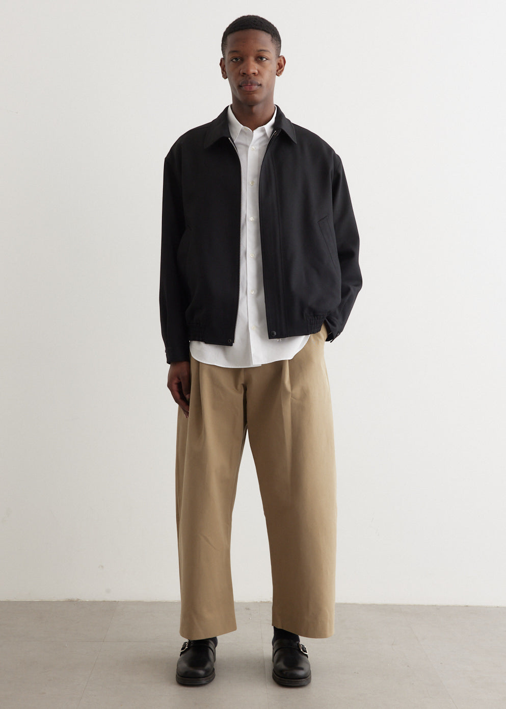 Wool Serge Blouson