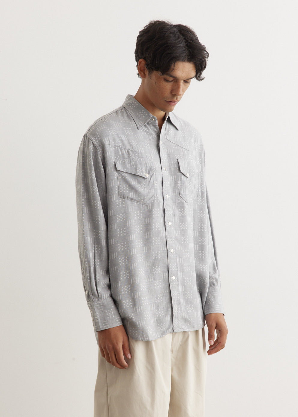 Western Jacquard Shirt