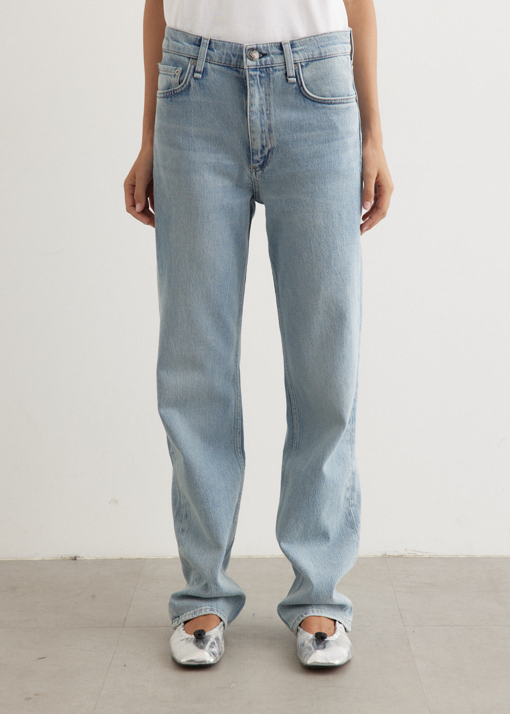 Harlow Mid-Rise Full Length Jeans