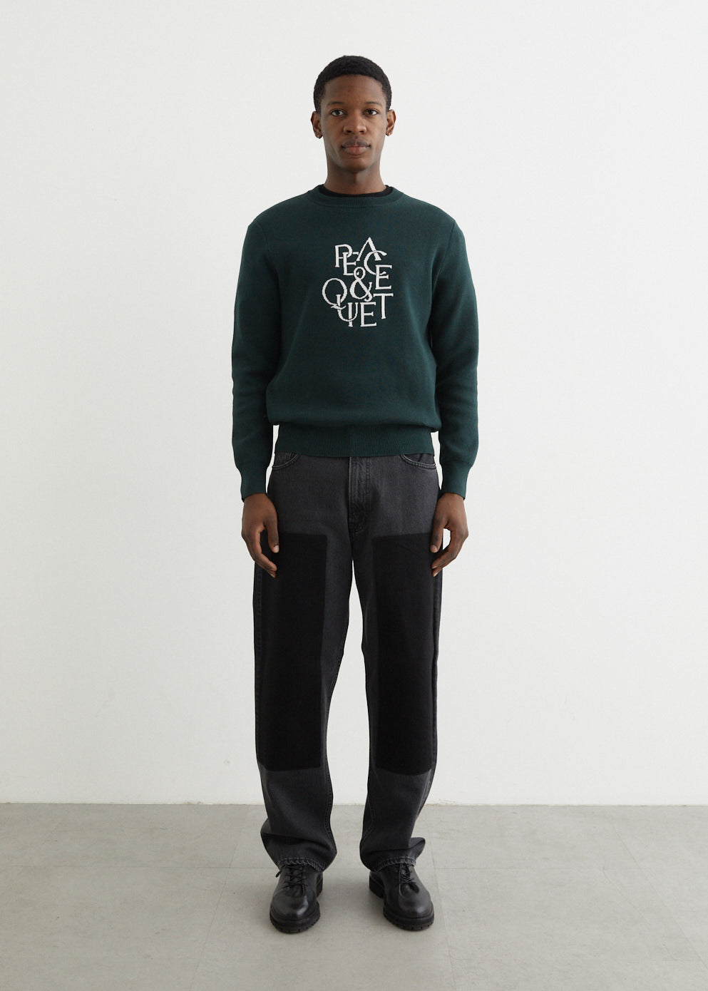 Serif Jacquard Sweater