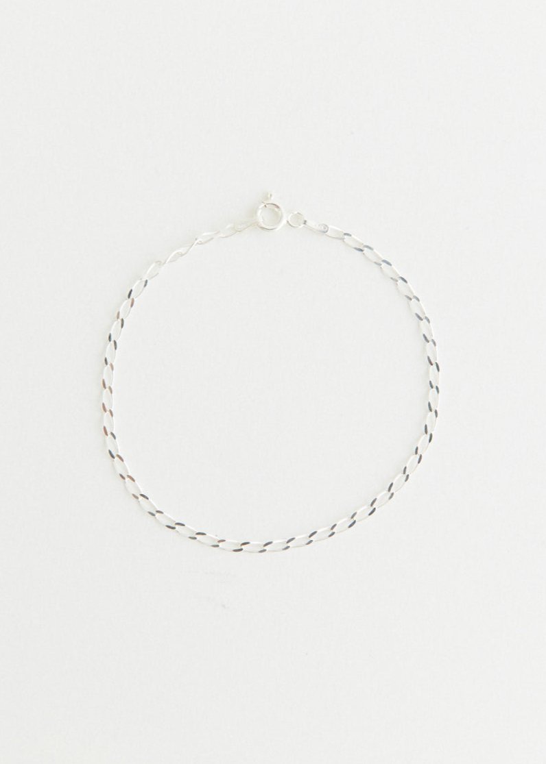 Silver Classic Chain Bracelet