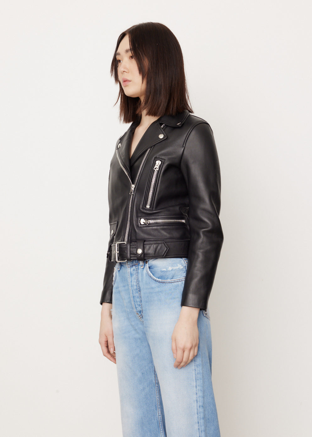 Leather Biker Jacket