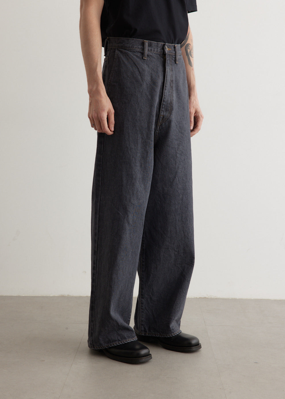 14oz Denim Port Baggy Pants