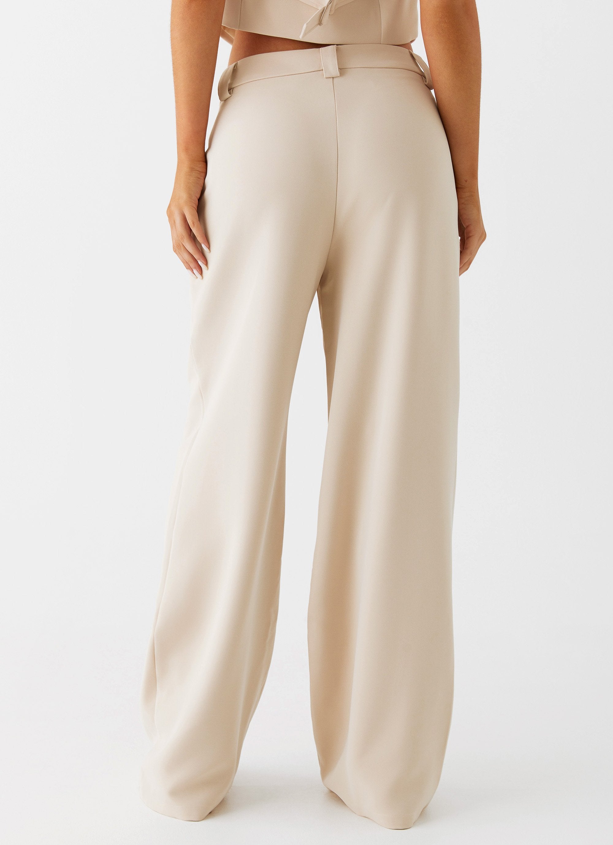 Midnight City Suit Pants - Beige