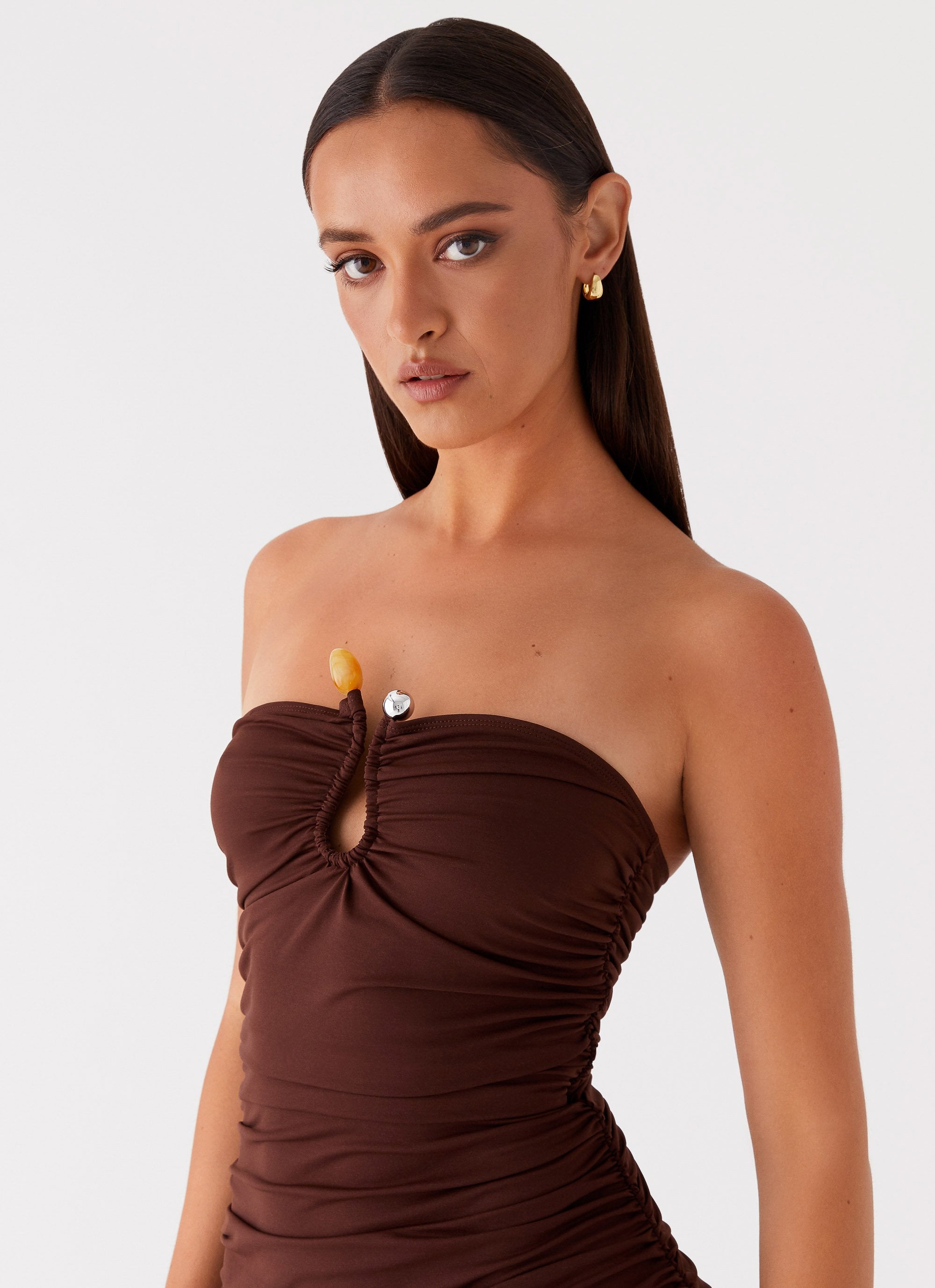 Rudy Maxi Dress - Brown