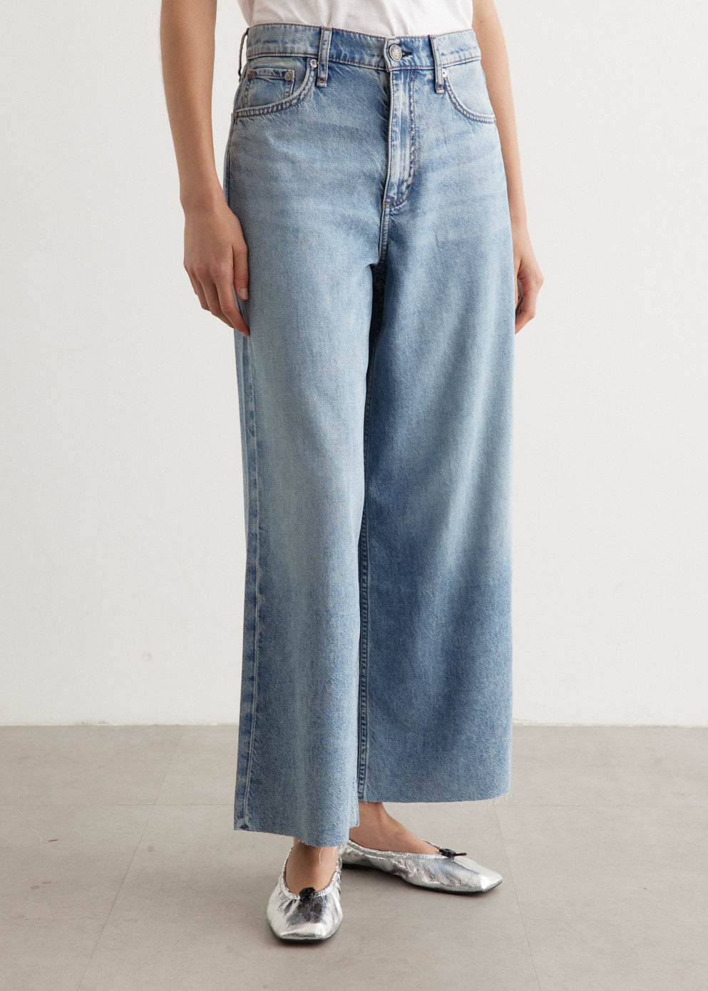 Featherweight Andi Wide Leg Jeans