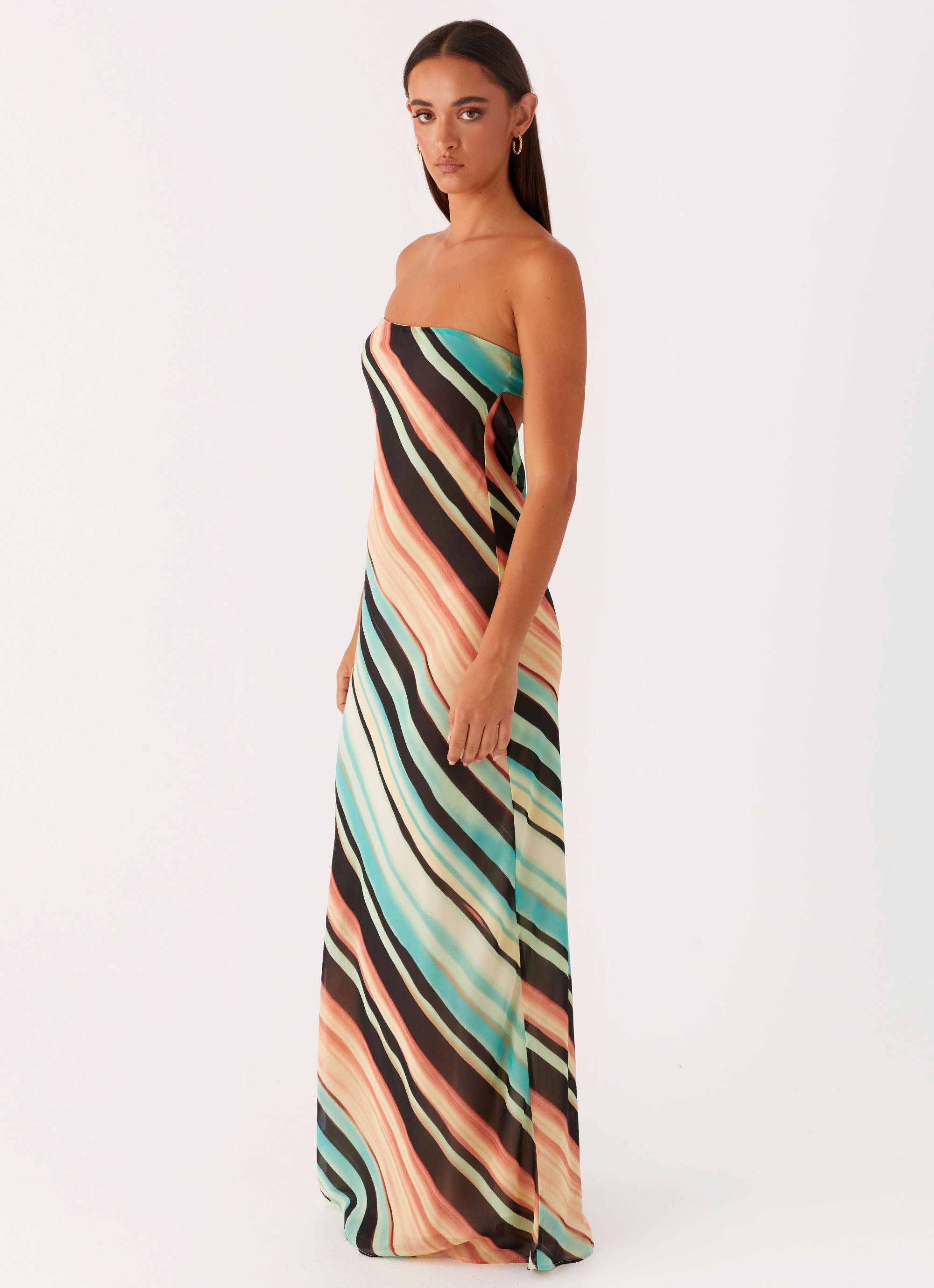 Como Maxi Dress - Stripe