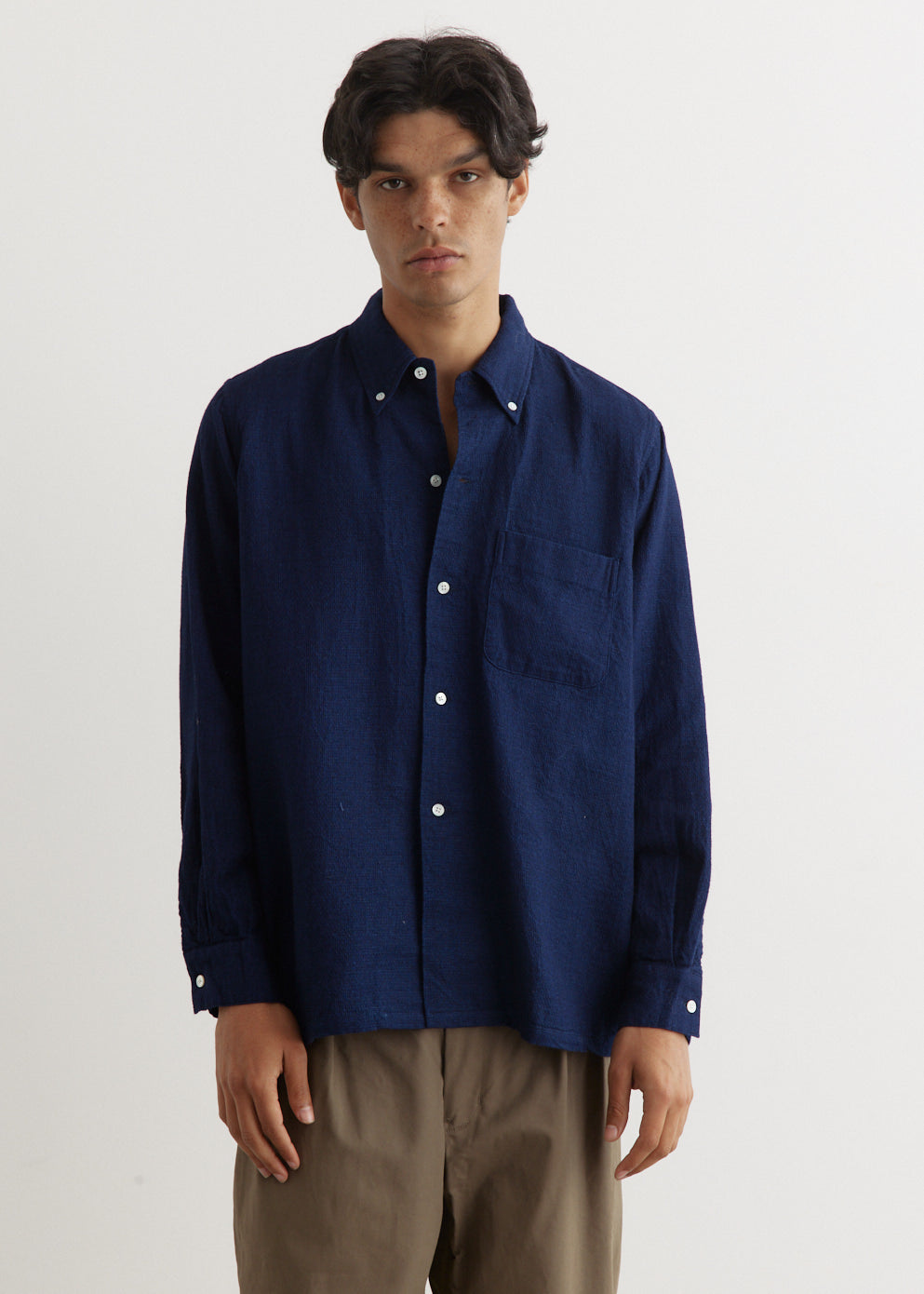 Open B.D. Panama Double Gauze Shirt