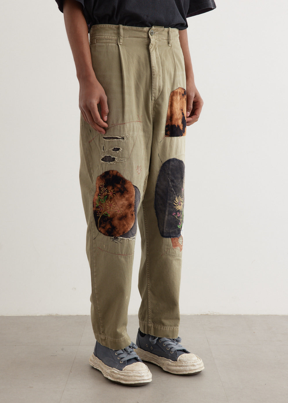 Katsuragi Cotton High Waist NIME Pants