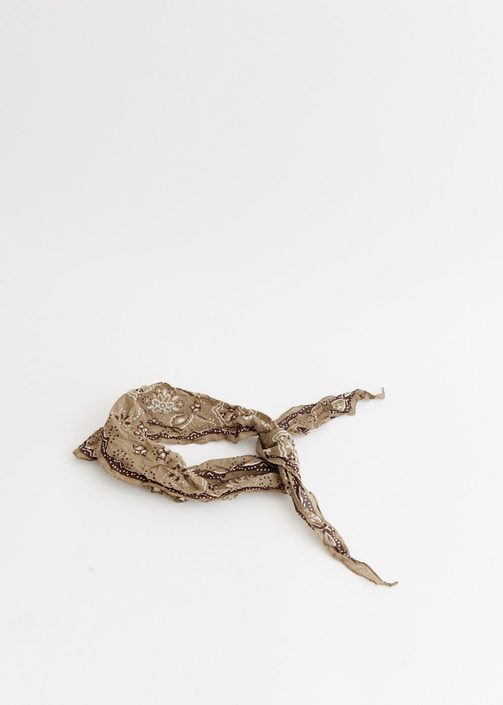 WASHER Silk Neckerchief (COOKIE)