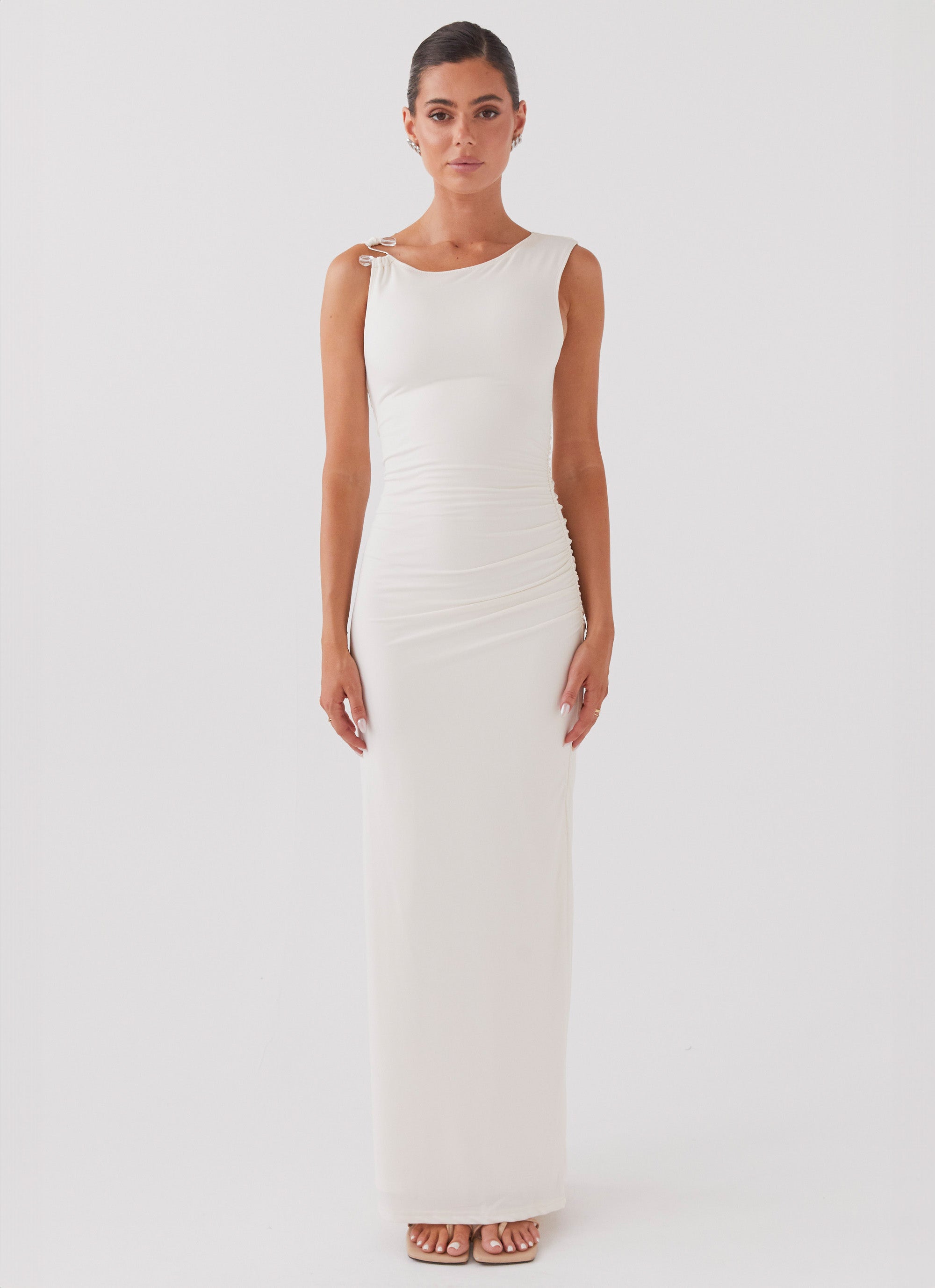 In Bloom Maxi Dress - Ivory