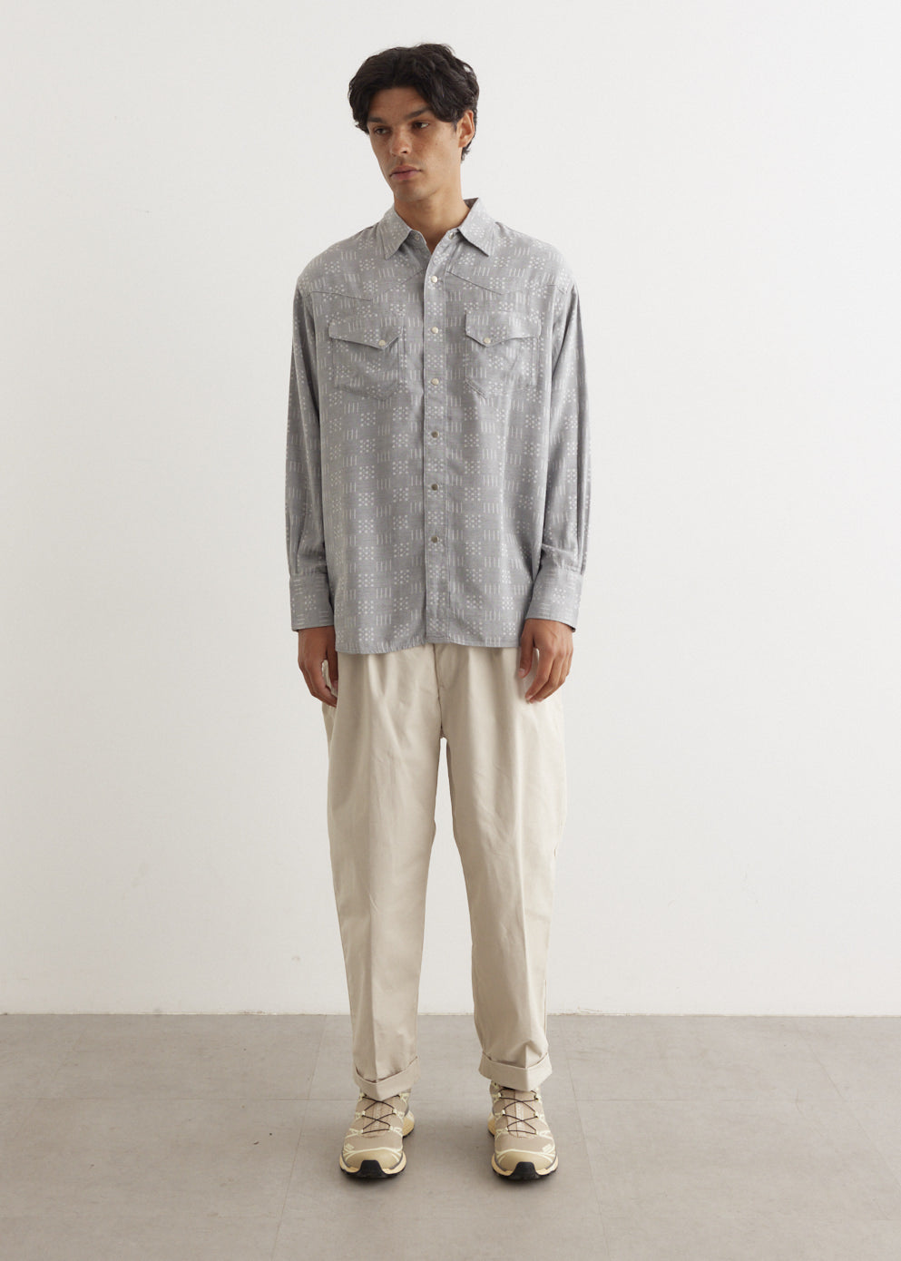 Western Jacquard Shirt