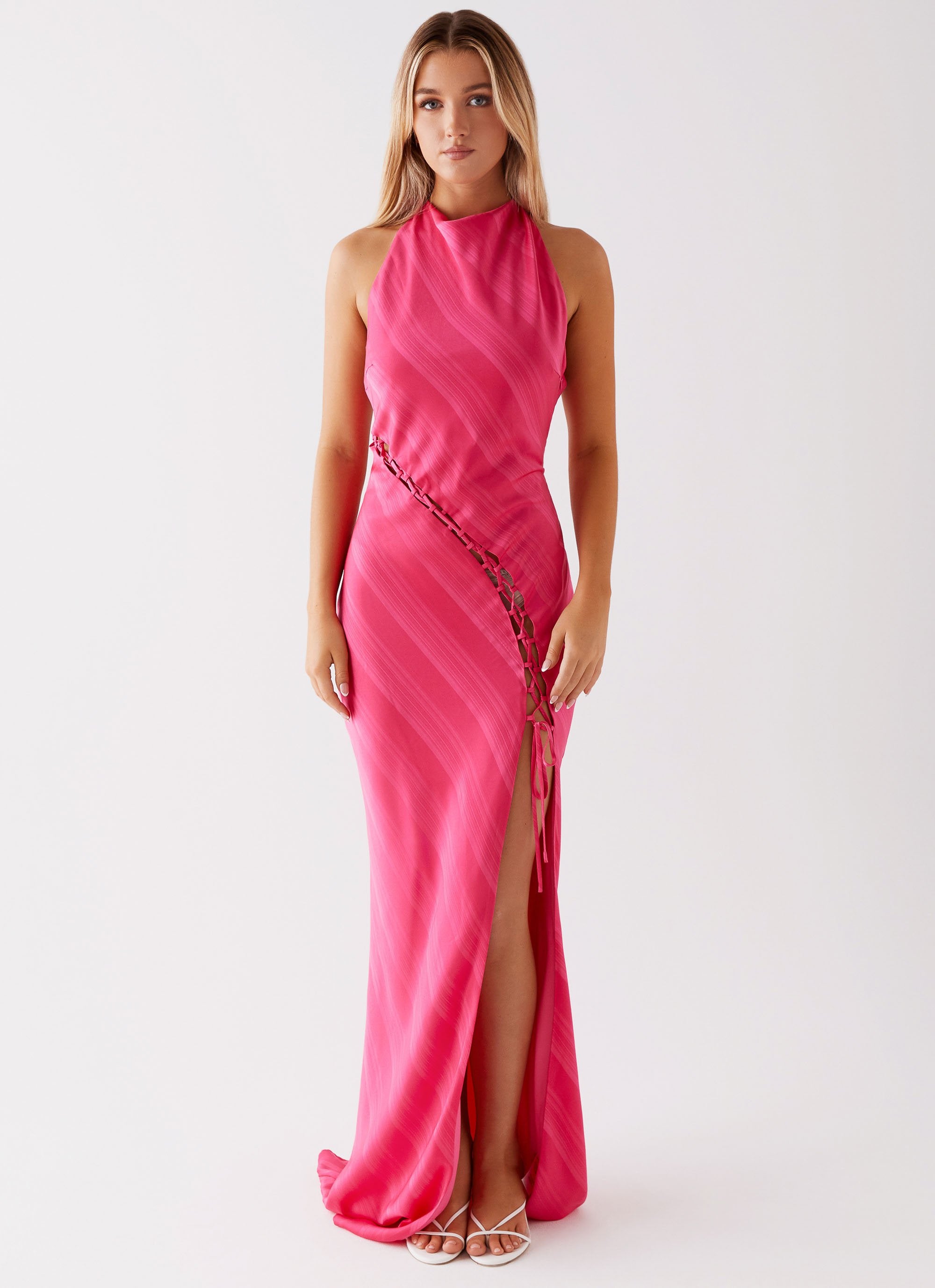 Heartbeat Maxi Dress - Pink