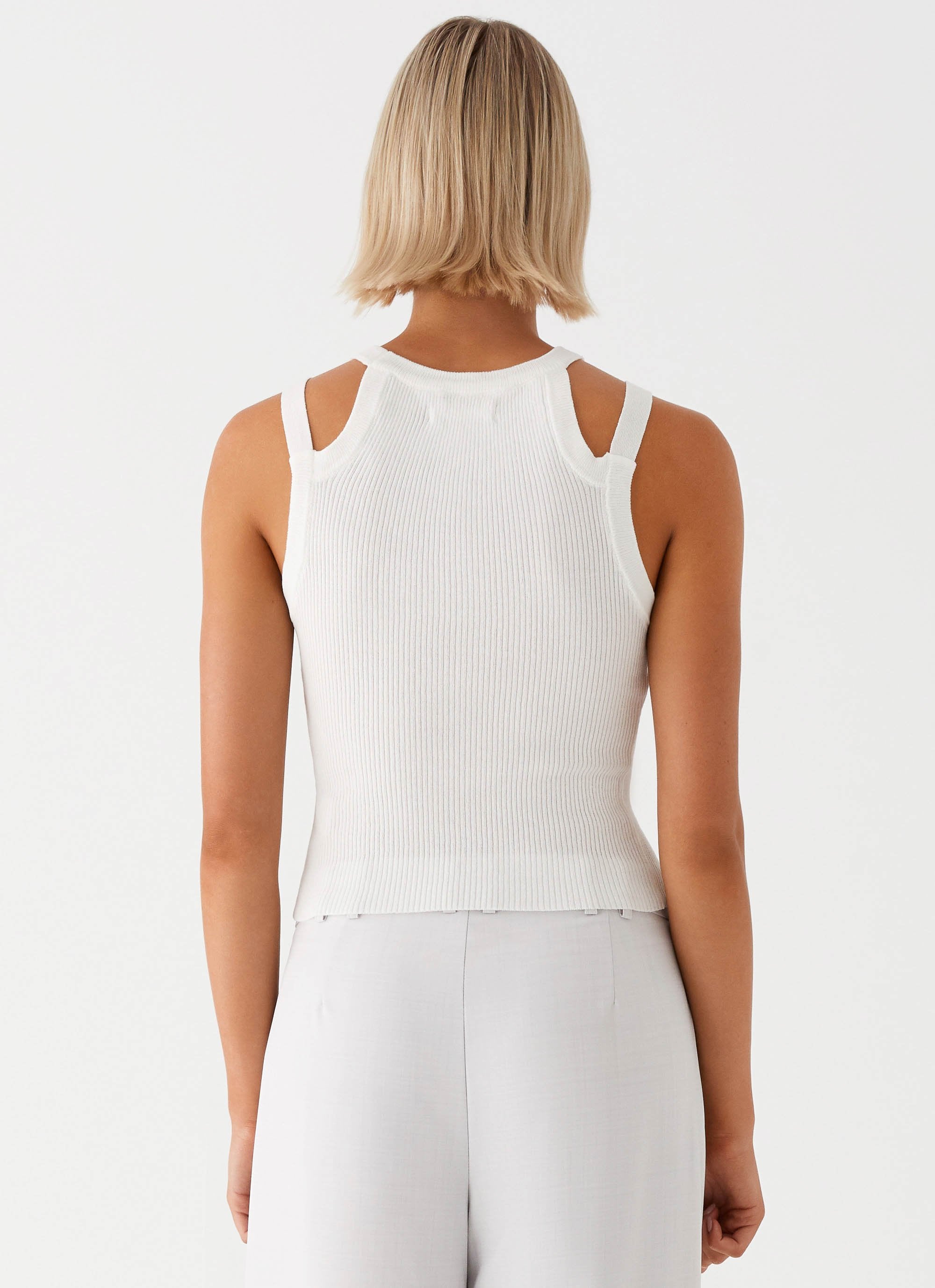 Keeley Racer Top - White