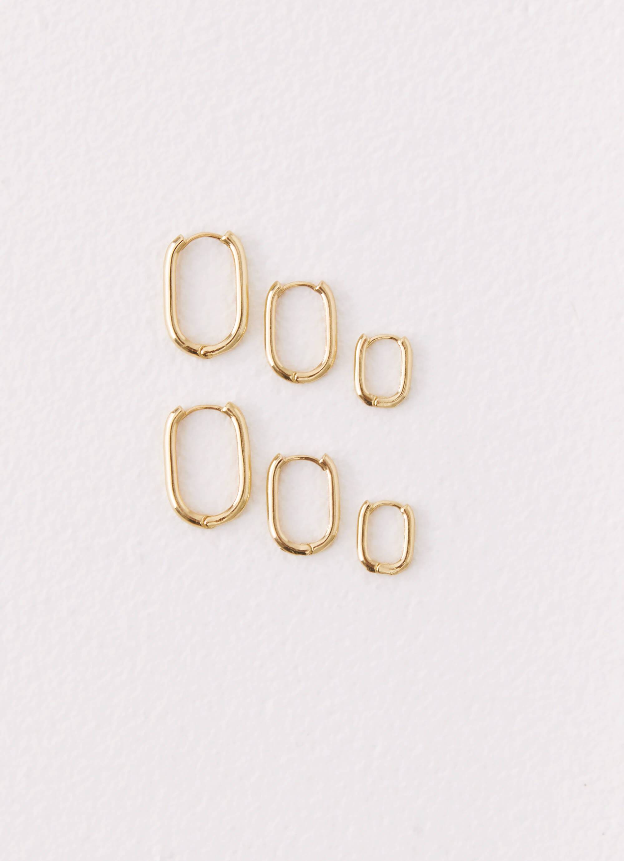 Stevie Earrings Set - Gold