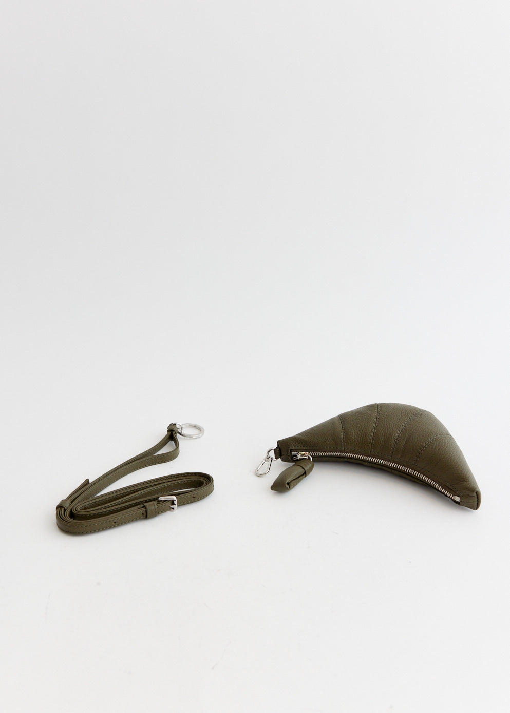 Crossbody Croissant Coin Purse