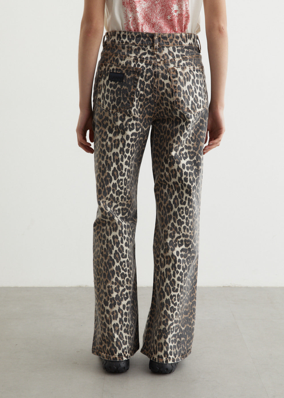 Leopard Print Izey Jeans