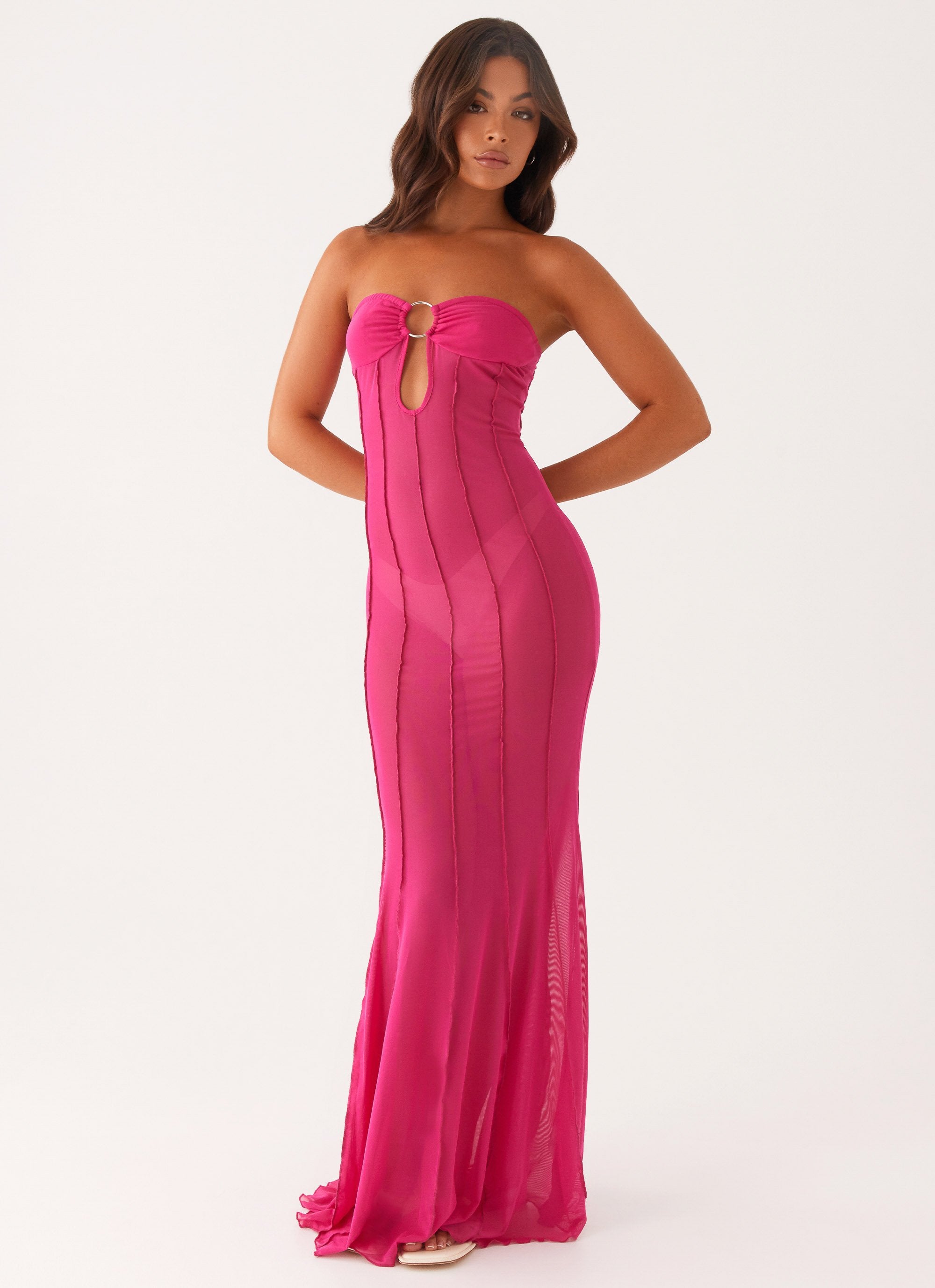 Kennedy Maxi Dress - Fuchsia