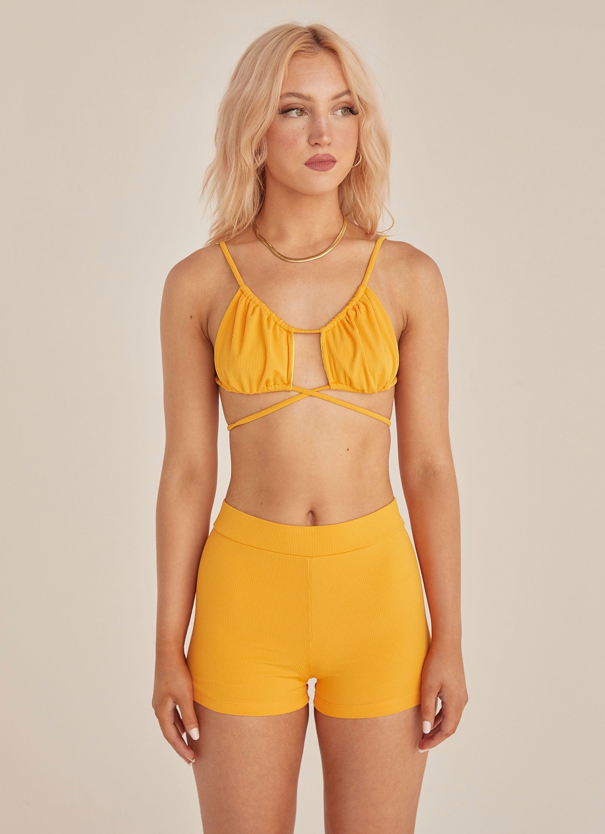 Salty Days Swim Short - Summer Mango