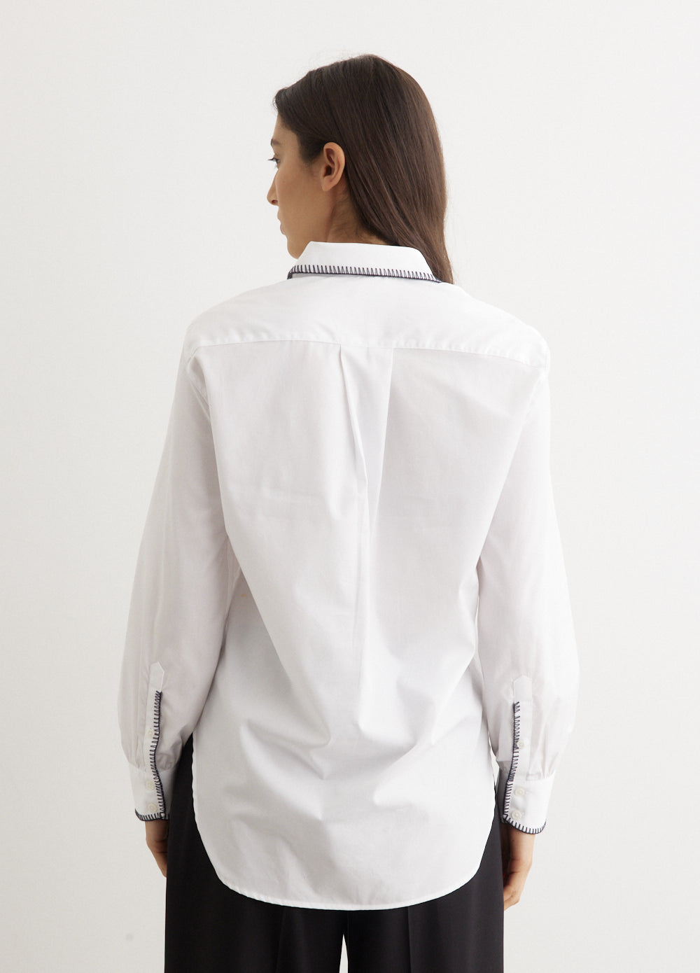 Maxine Blanket Stitch Shirt