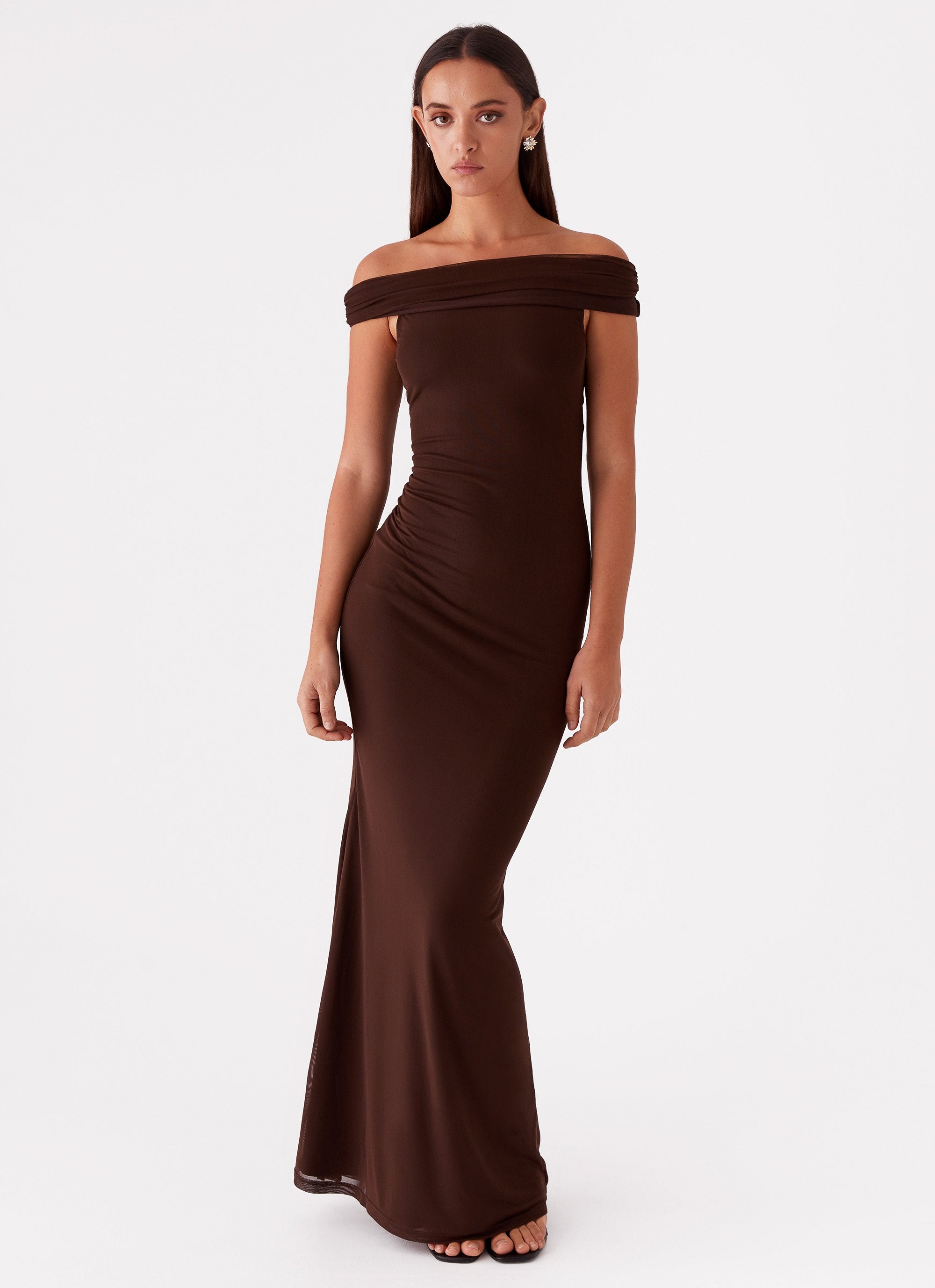 Marilyn Maxi Dress - Chocolate