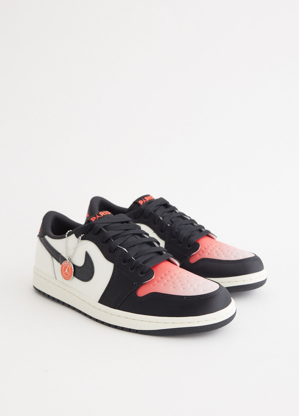 x Paris Saint-Germain Air Jordan 1 Retro Low OG 'Sail' Sneakers