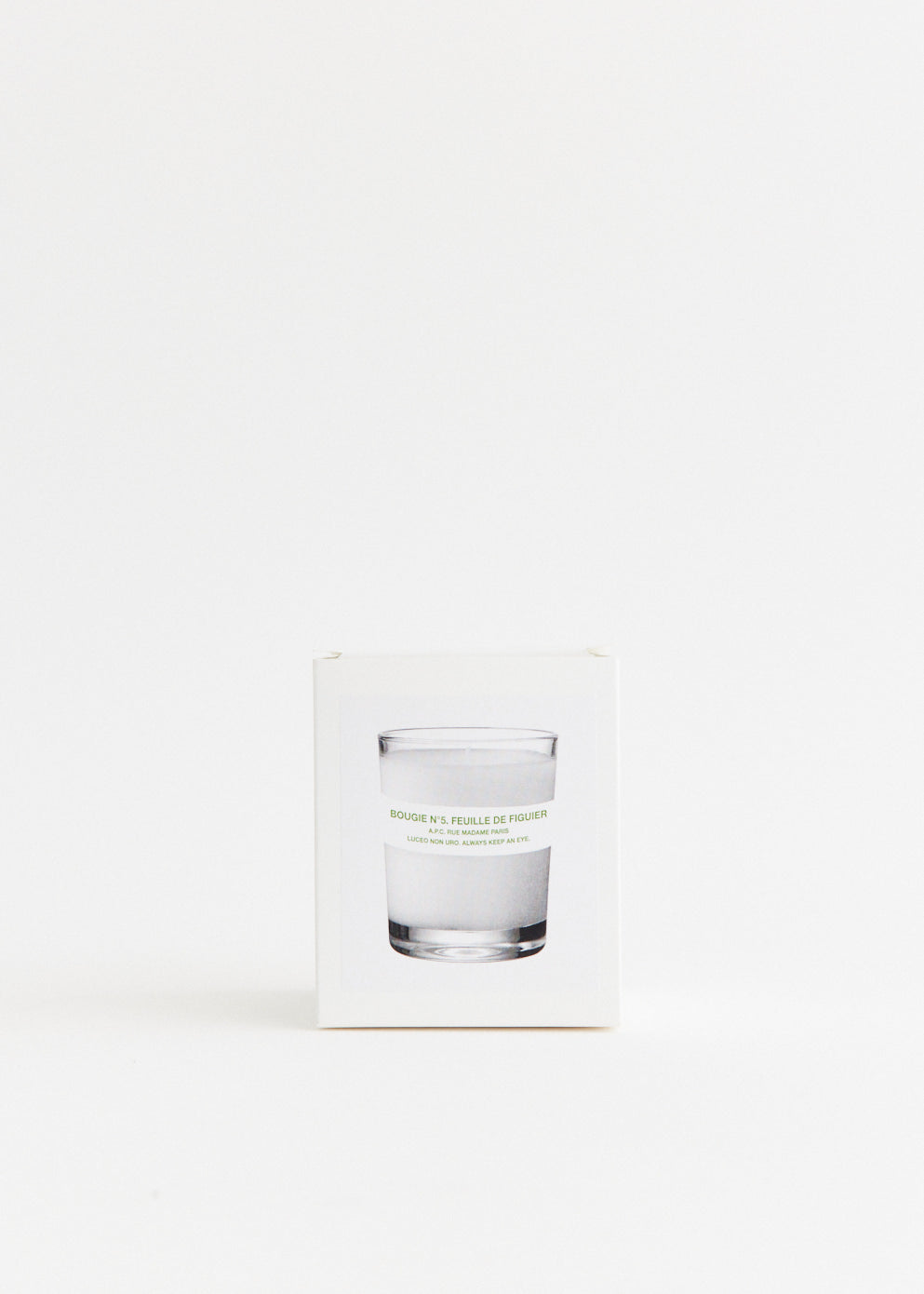 Bougie N°5. Feuille De Figuier Candle