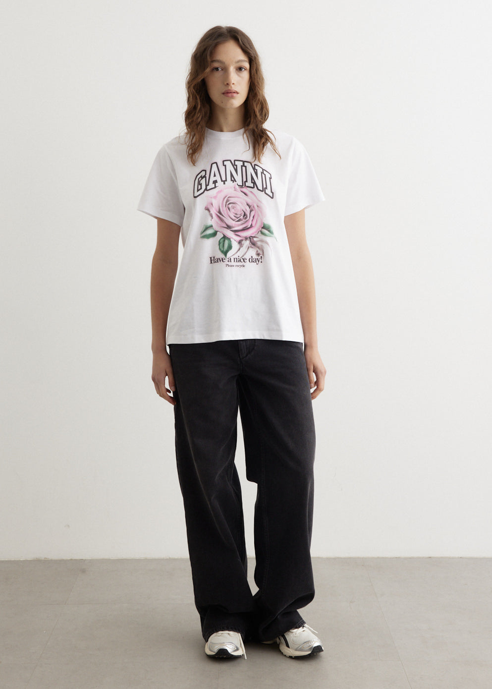 Basic Jersey Rose Relaxed T-Shirt